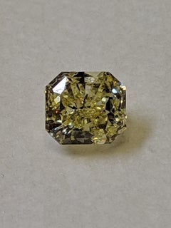 SCARSELLI  1.90 carat Fancy Intense Yellow Radiant Diamond GIA