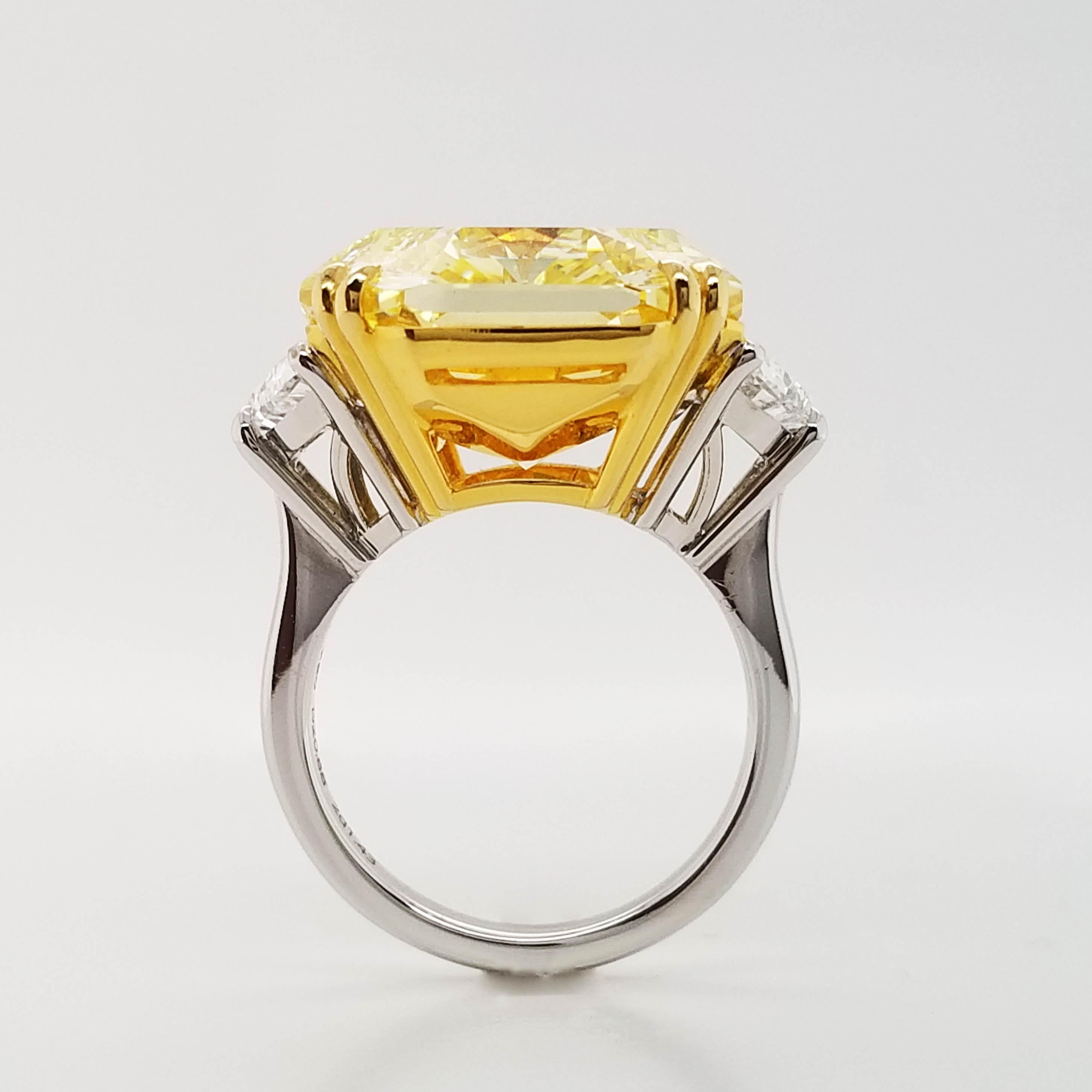 20 carat yellow diamond