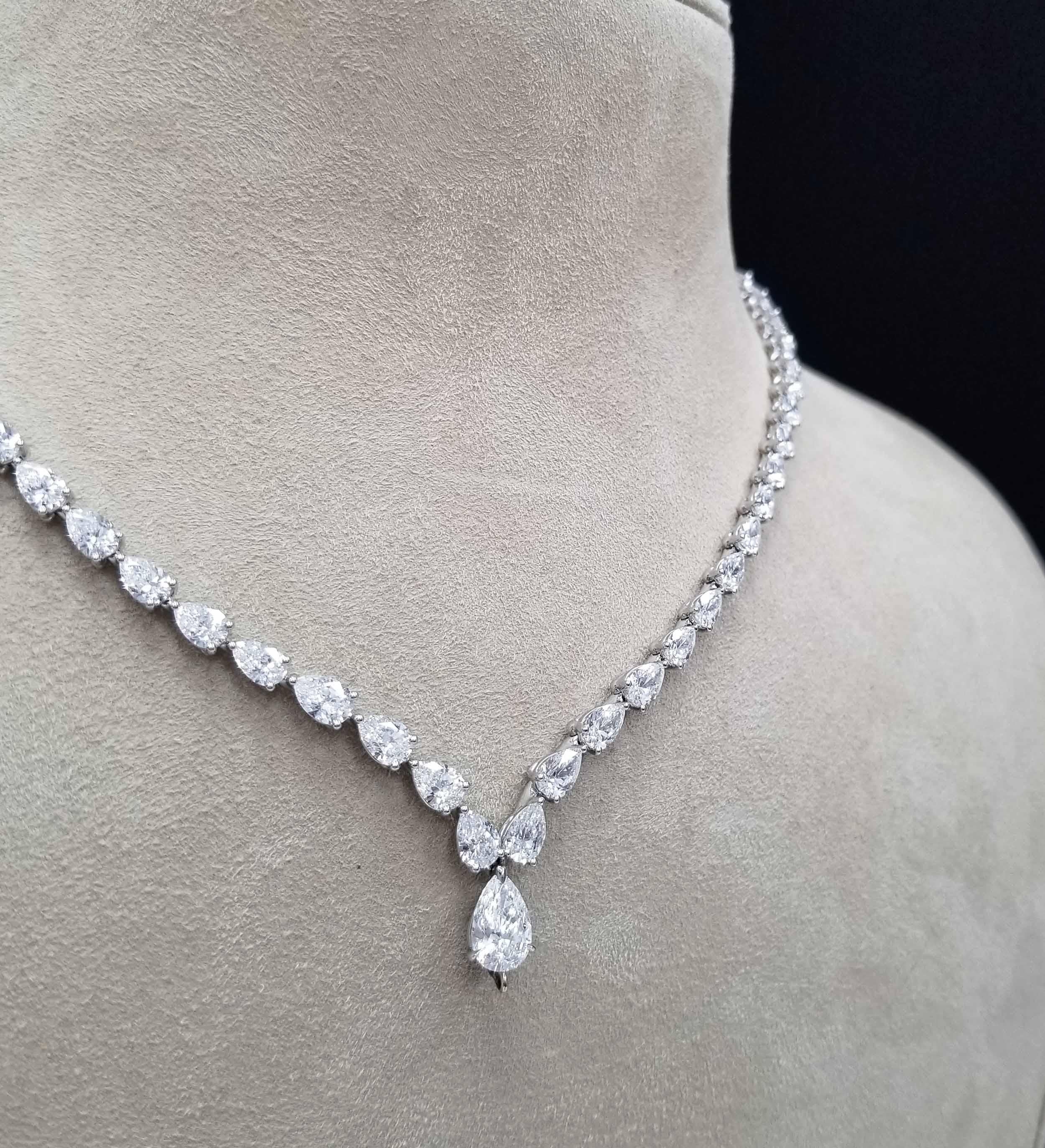 fake diamond necklace