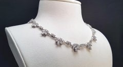 SCARSELLI Diamond Necklace in Platinum