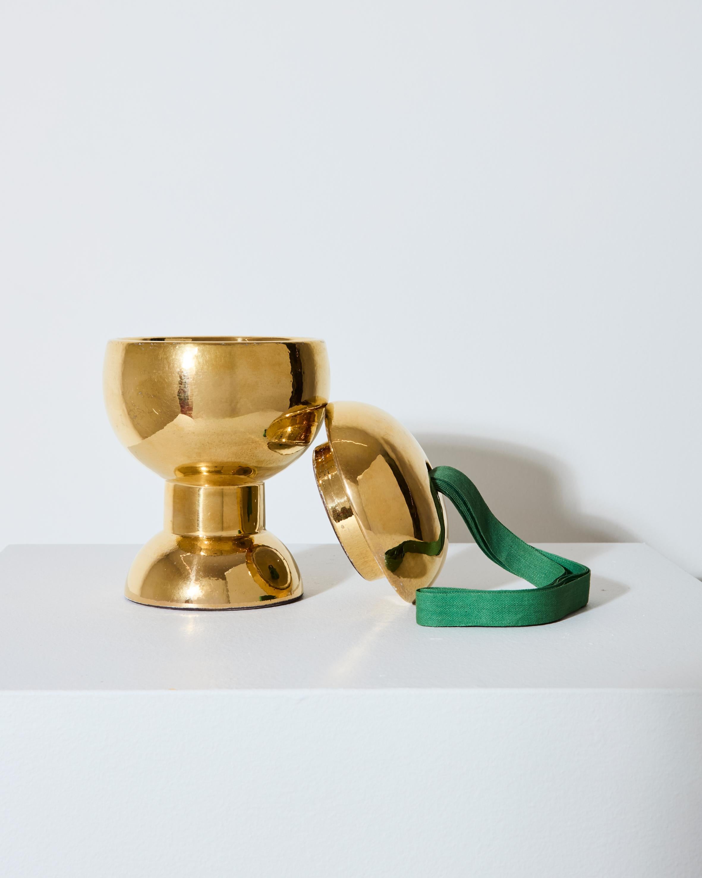 Mid-Century Modern Box with lid No. 387, design Ettore Sottsass for Il Sestante For Sale