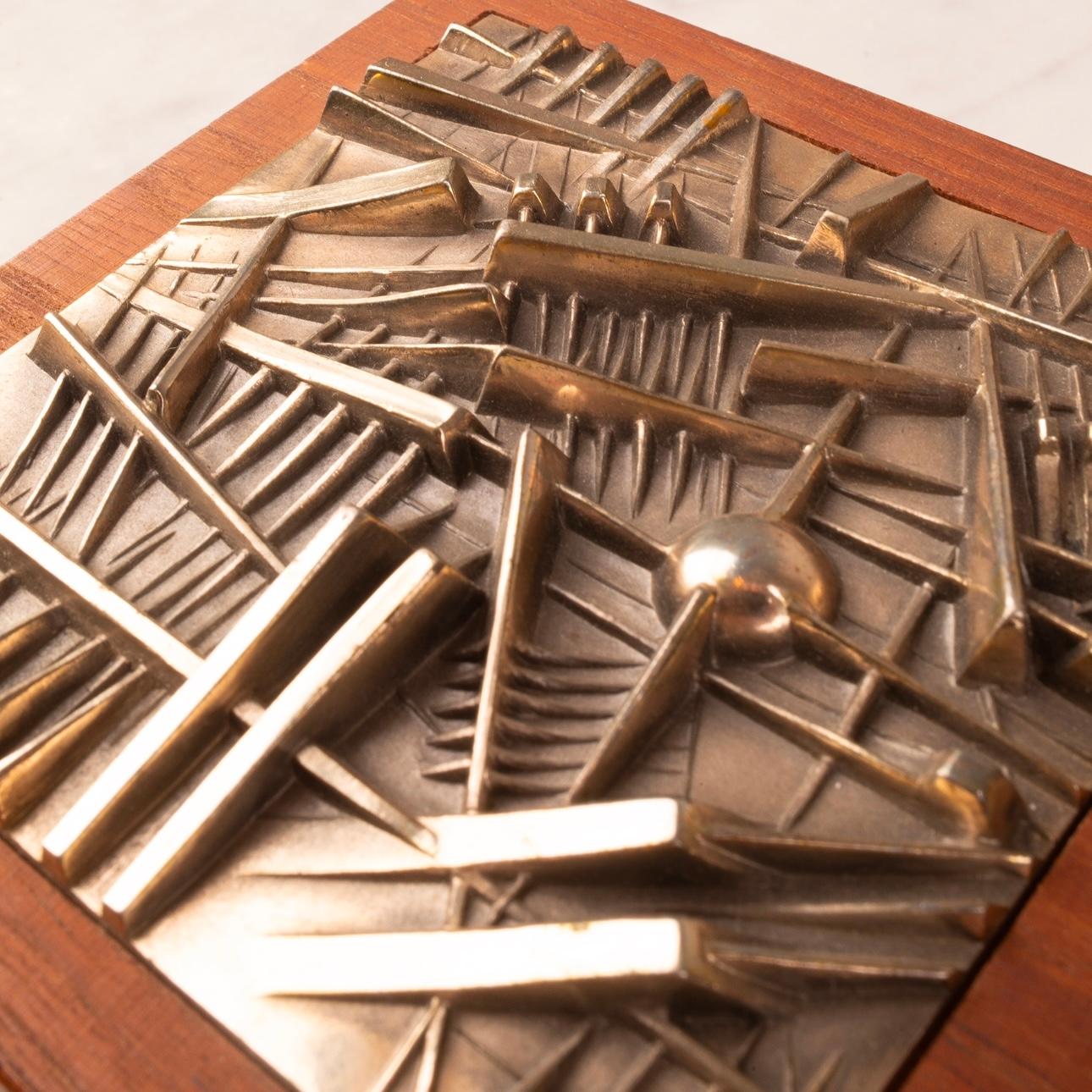 Italian Box by Arnaldo Pomodoro for Edizioni Ars D, Milan For Sale