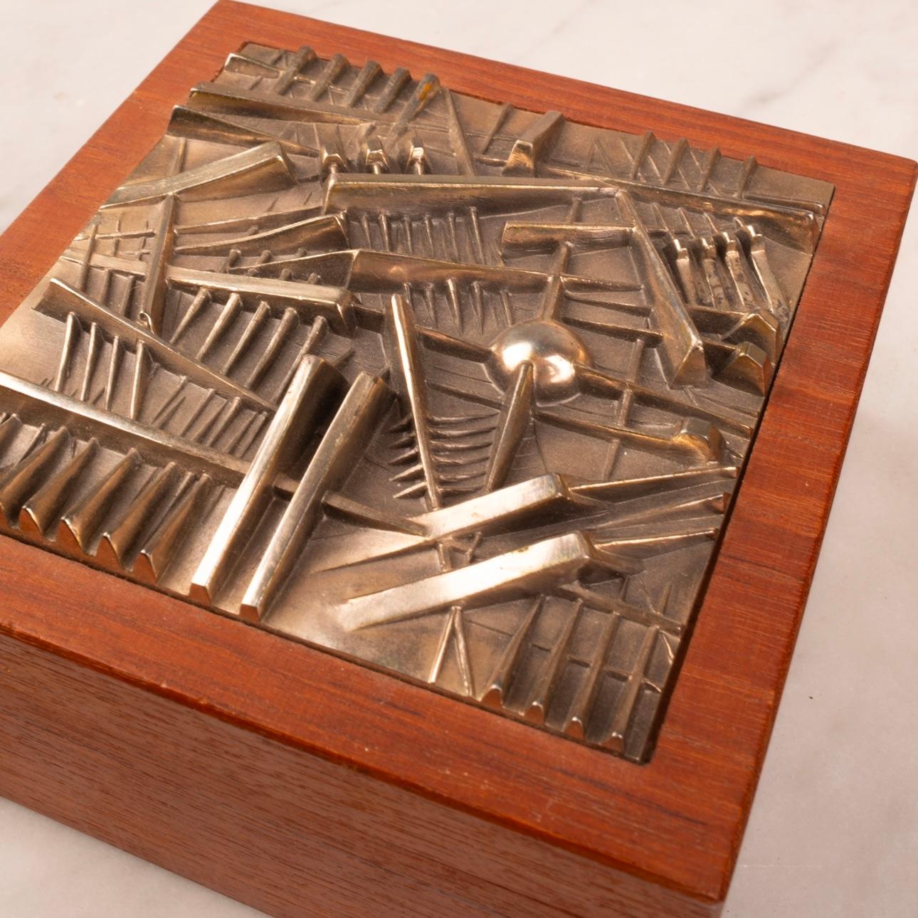 Box by Arnaldo Pomodoro for Edizioni Ars D, Milan In Good Condition For Sale In Conversano, IT