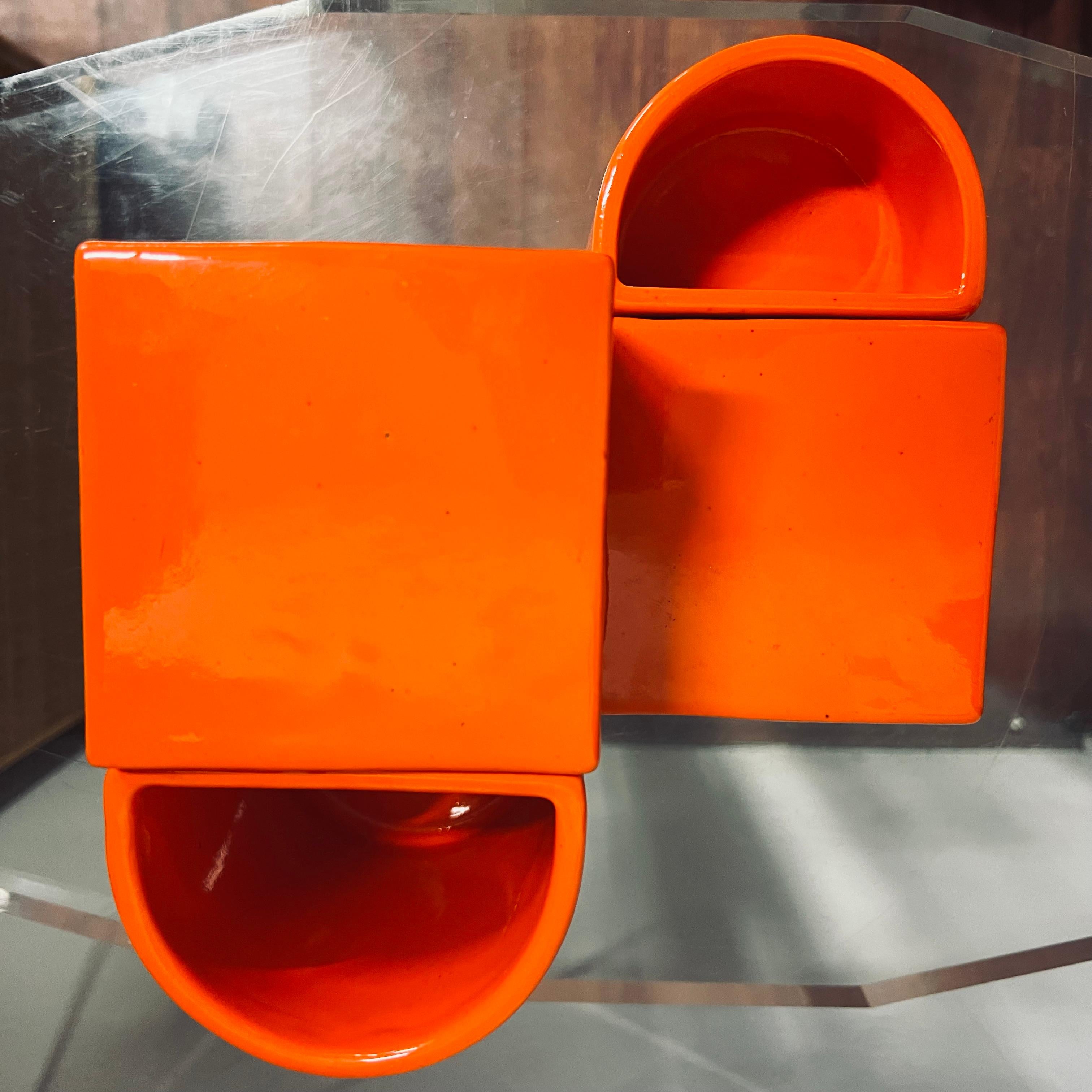 Scatola Grande in Ceramica - Produzione Gabbianelli - Italia - Anni '70 in vendita 1