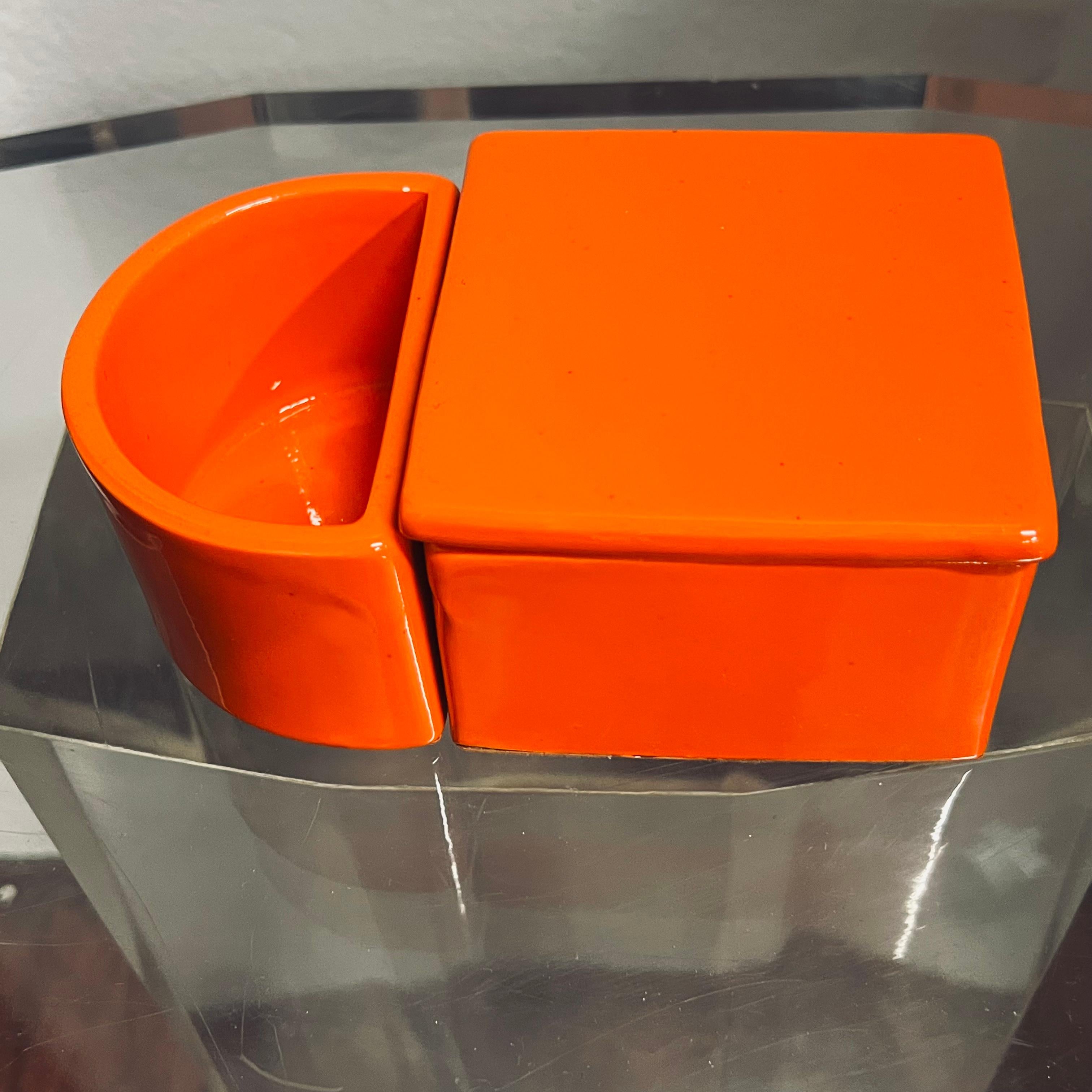 Space Age Ceramic Box - Gabbianelli Production - Italy - 1970s For Sale