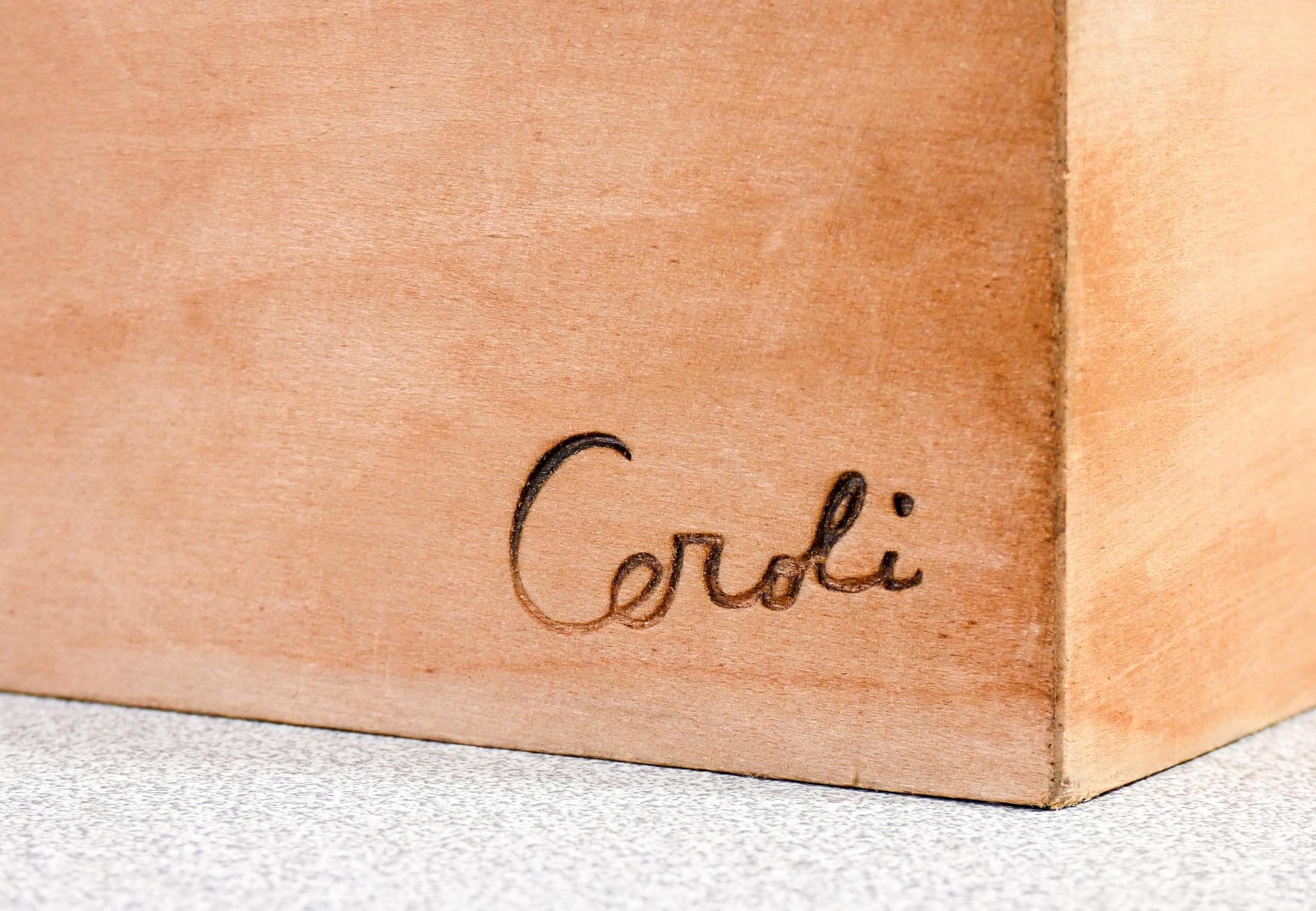 Scatola in legno design Mario CEROLI mod. Annabella EAD. italia, Anni 70 2