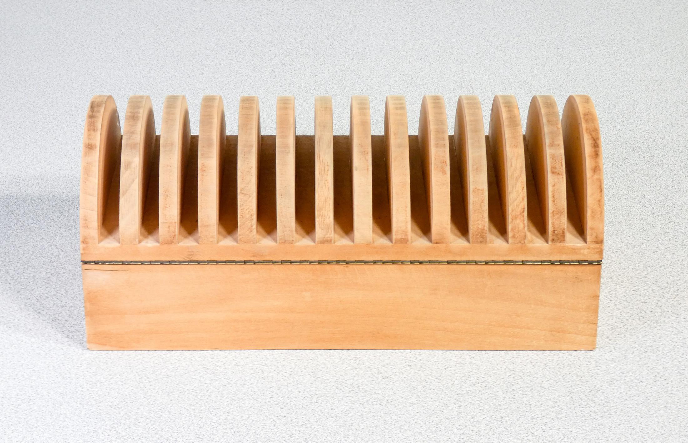 Scatola in legno design Mario CEROLI mod. Annabella EAD. italia, Anni 70 3
