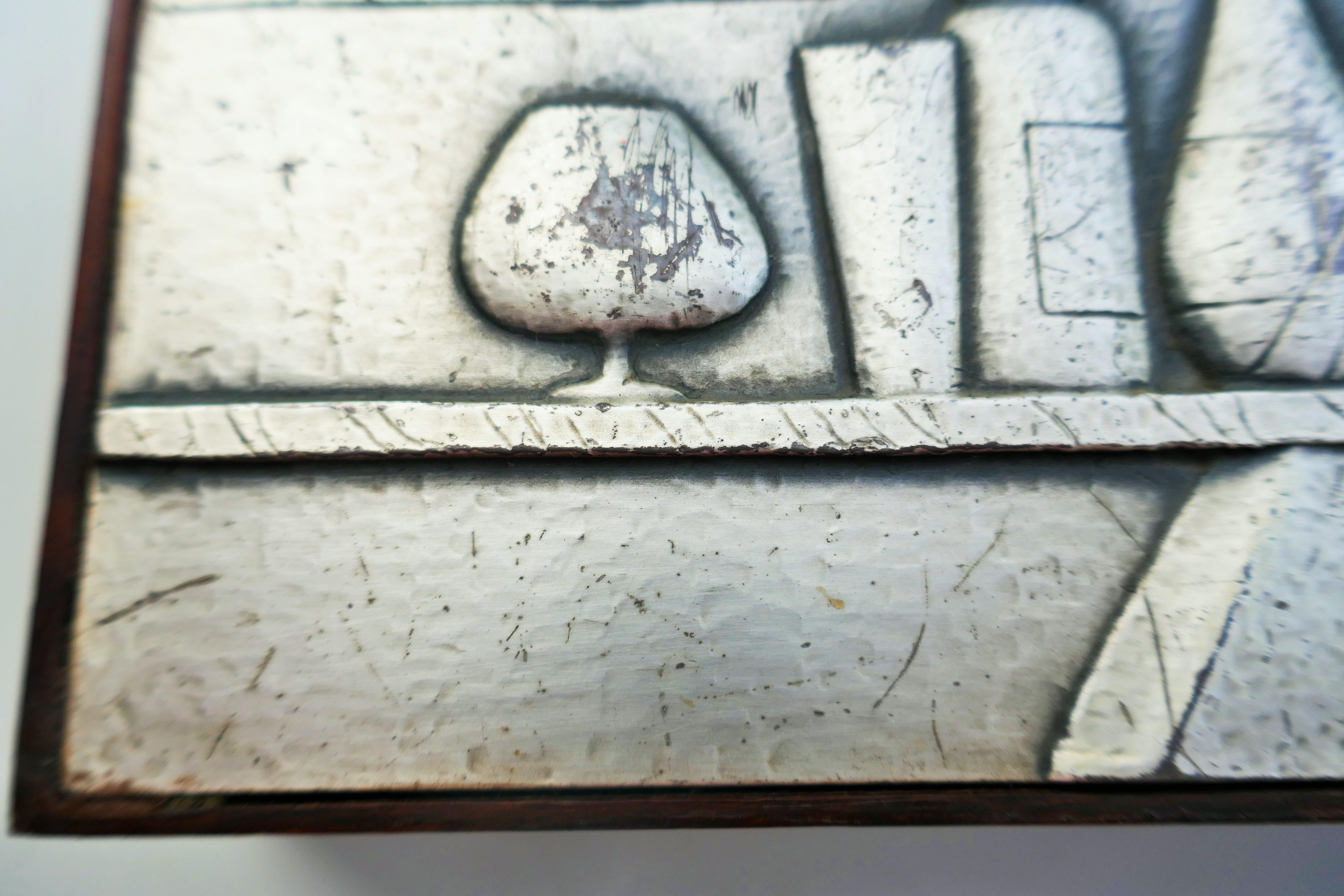 Scatola in legno e argento Ottaviani im Angebot 6