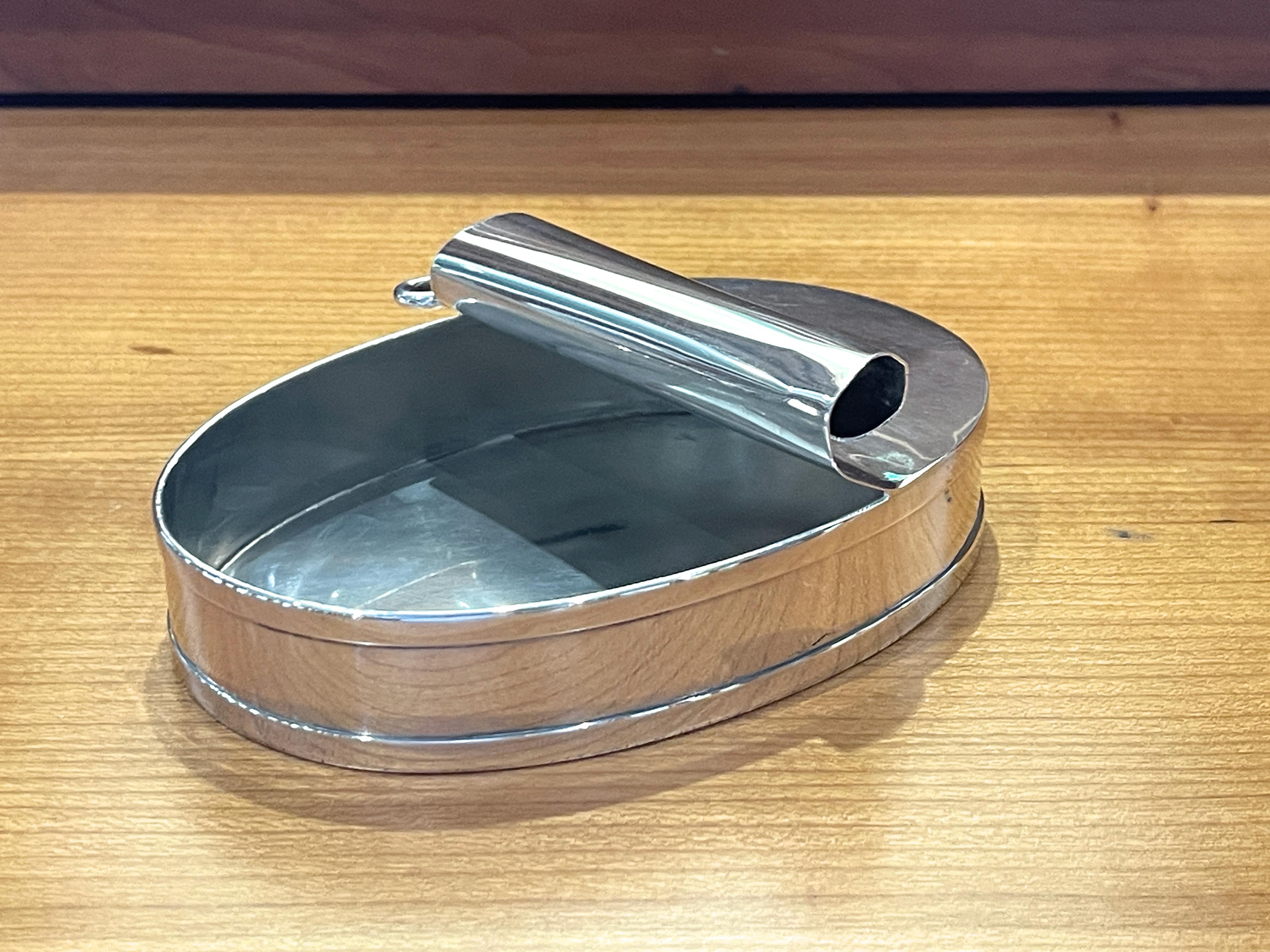800 argenterie de table boîte à caviar en vente 2