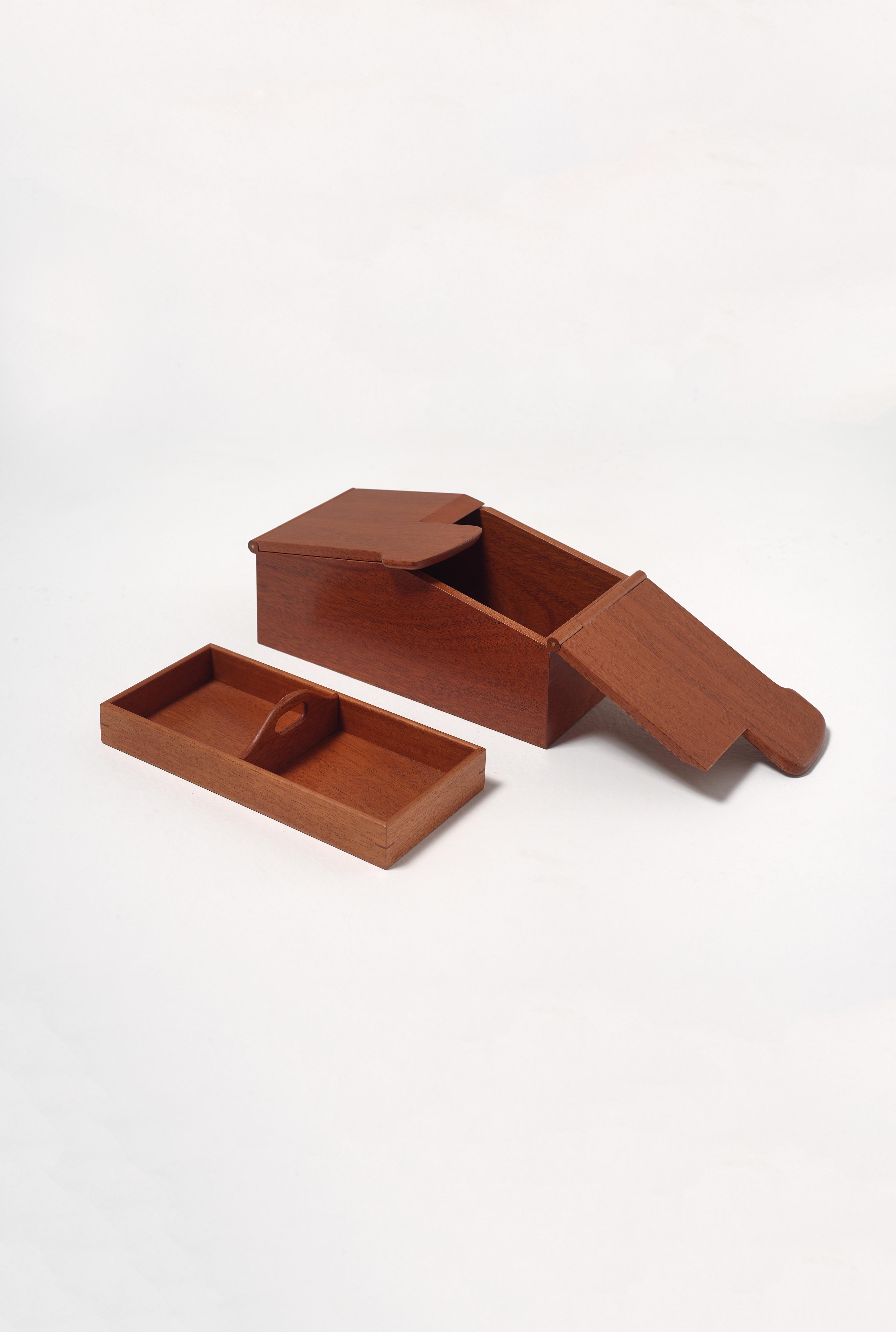 Modern Scatola Wooden Box by Emanuela Frattini Magnusson for Bottega Ghianda For Sale