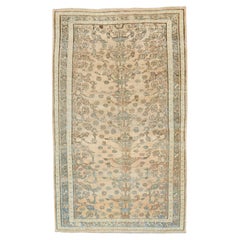 Scatter Size Antique Persian Throw Rug