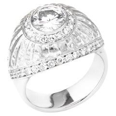 SCAVIA TRASPARENZA Diamant-Pavé-Ring mit Diamanten