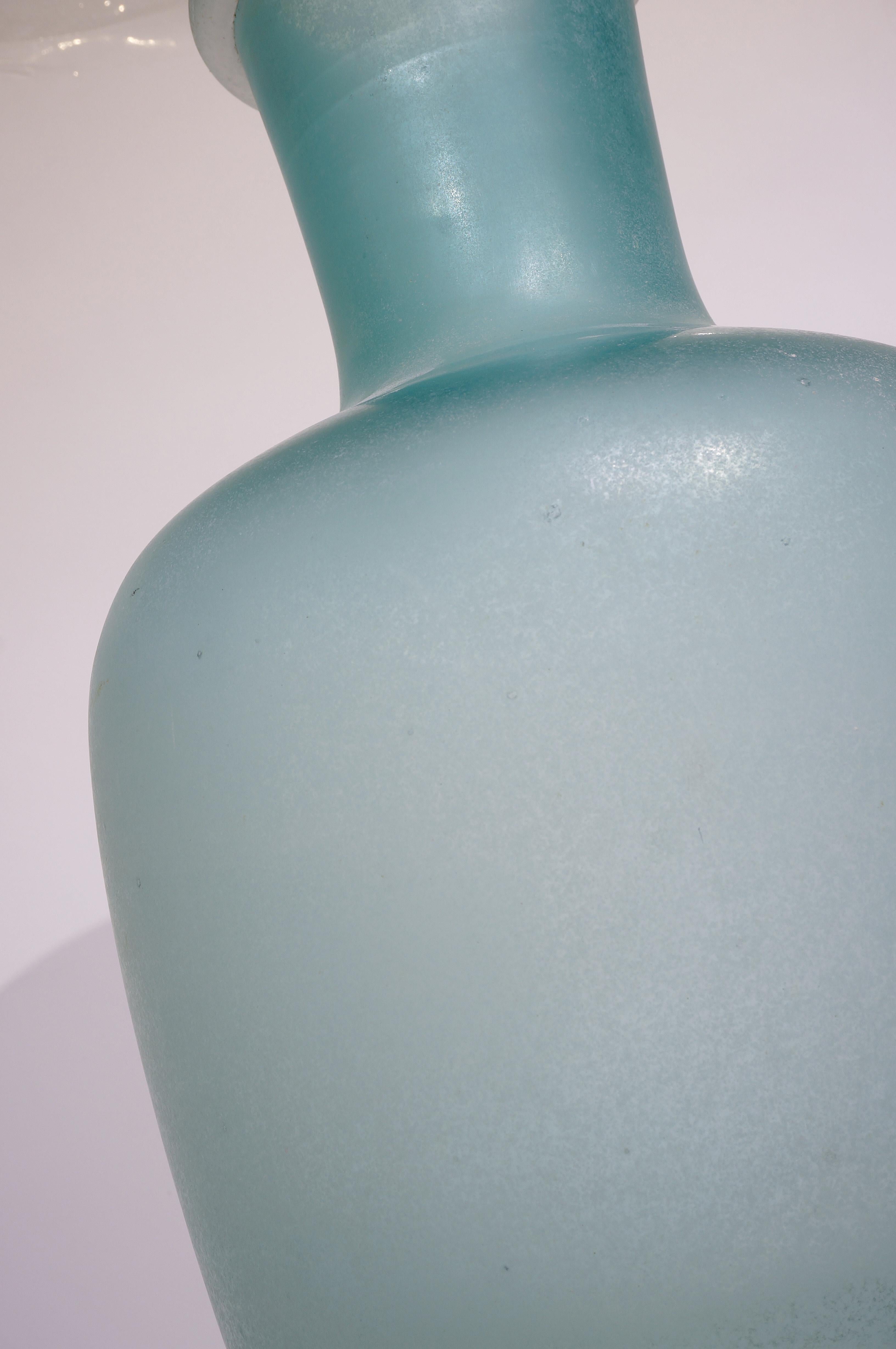 Scavo Corroso Murano Glass Amphora 2
