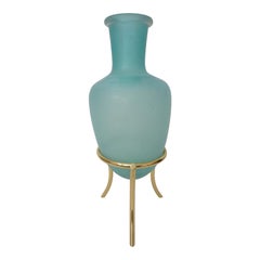 Scavo Corroso Murano Glass Amphora