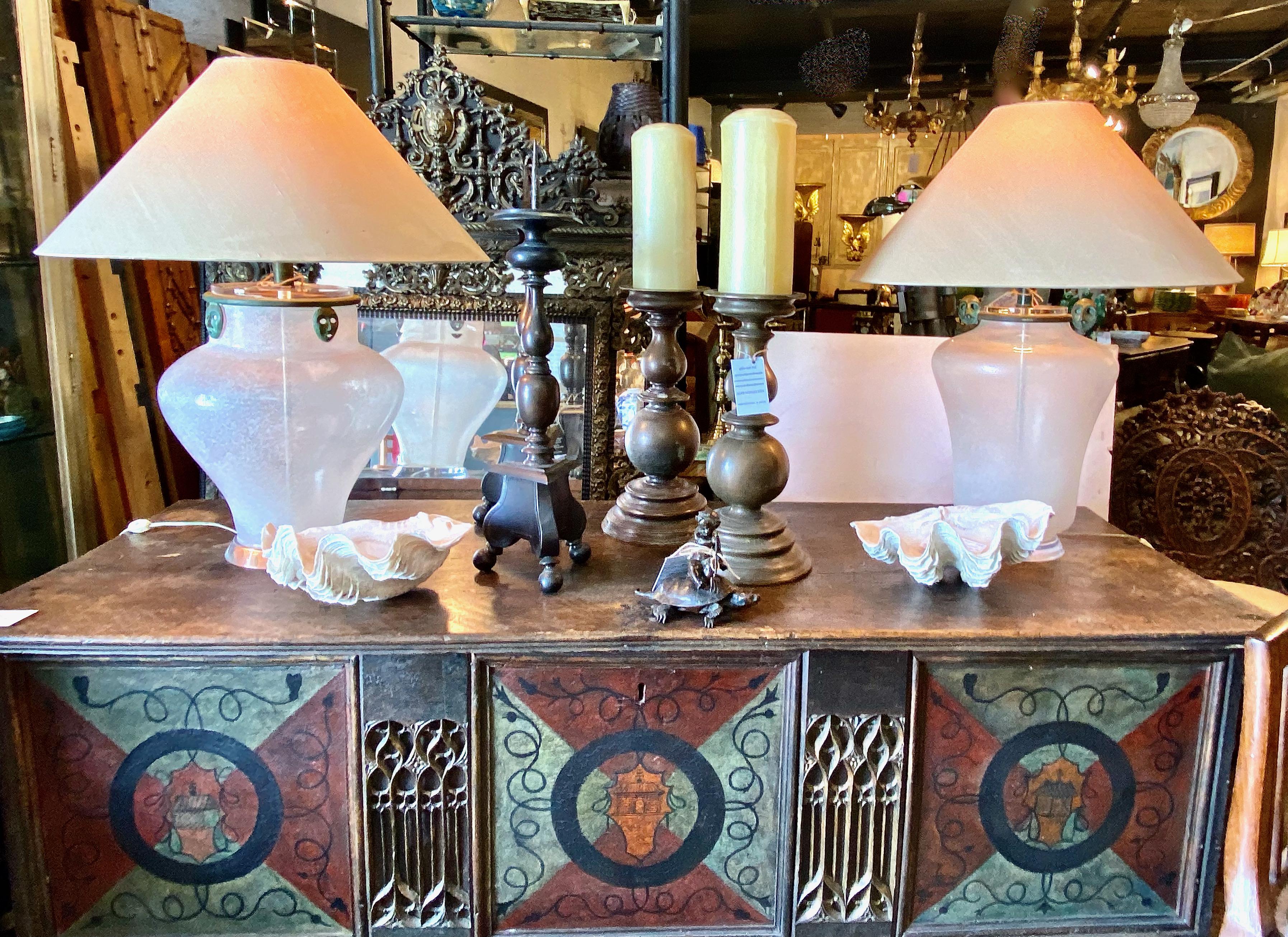Scavo Corroso Murano Lamp For Sale 3