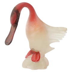 Scavo Murano Glass Duck of the 1950s