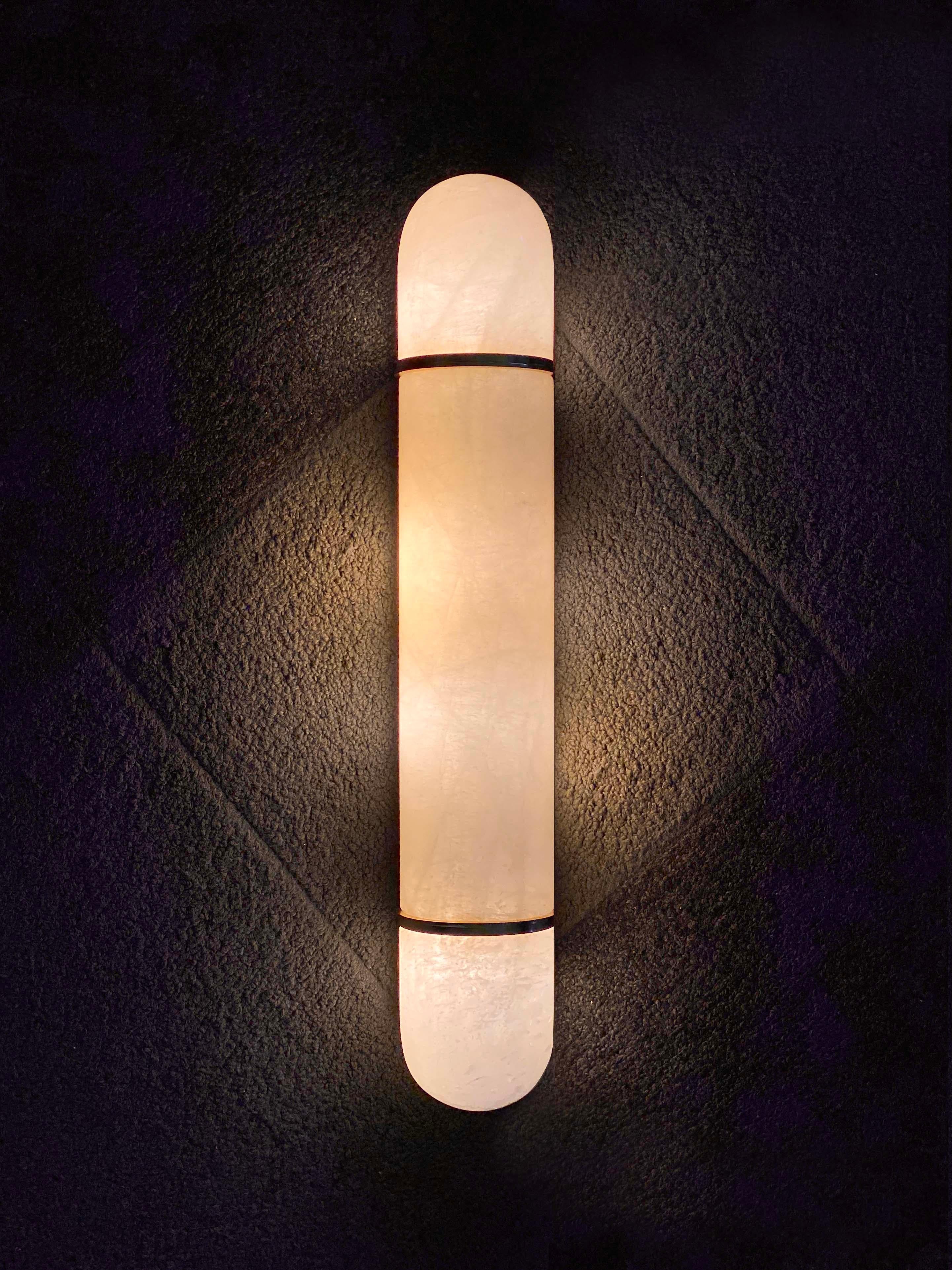 Group of Four SCB24 Rock Crystal Sconces by Phoenix In New Condition For Sale In New York, NY