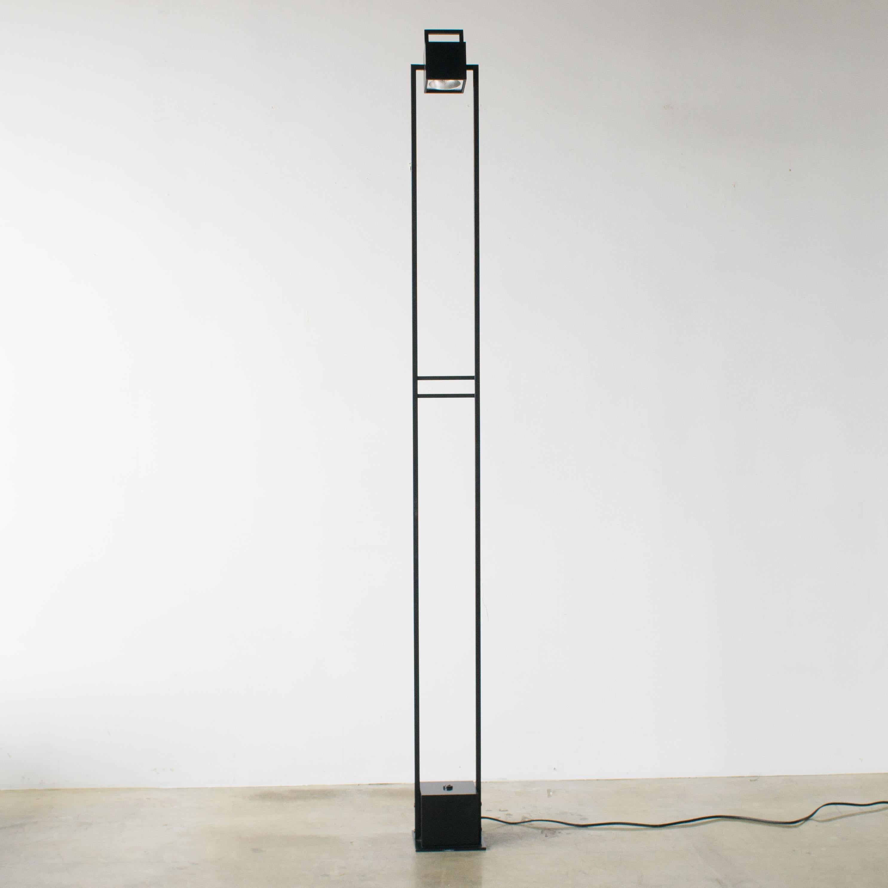 Floor lamp by SCE France.
Produced in the 1980s. Working with 100-120V.