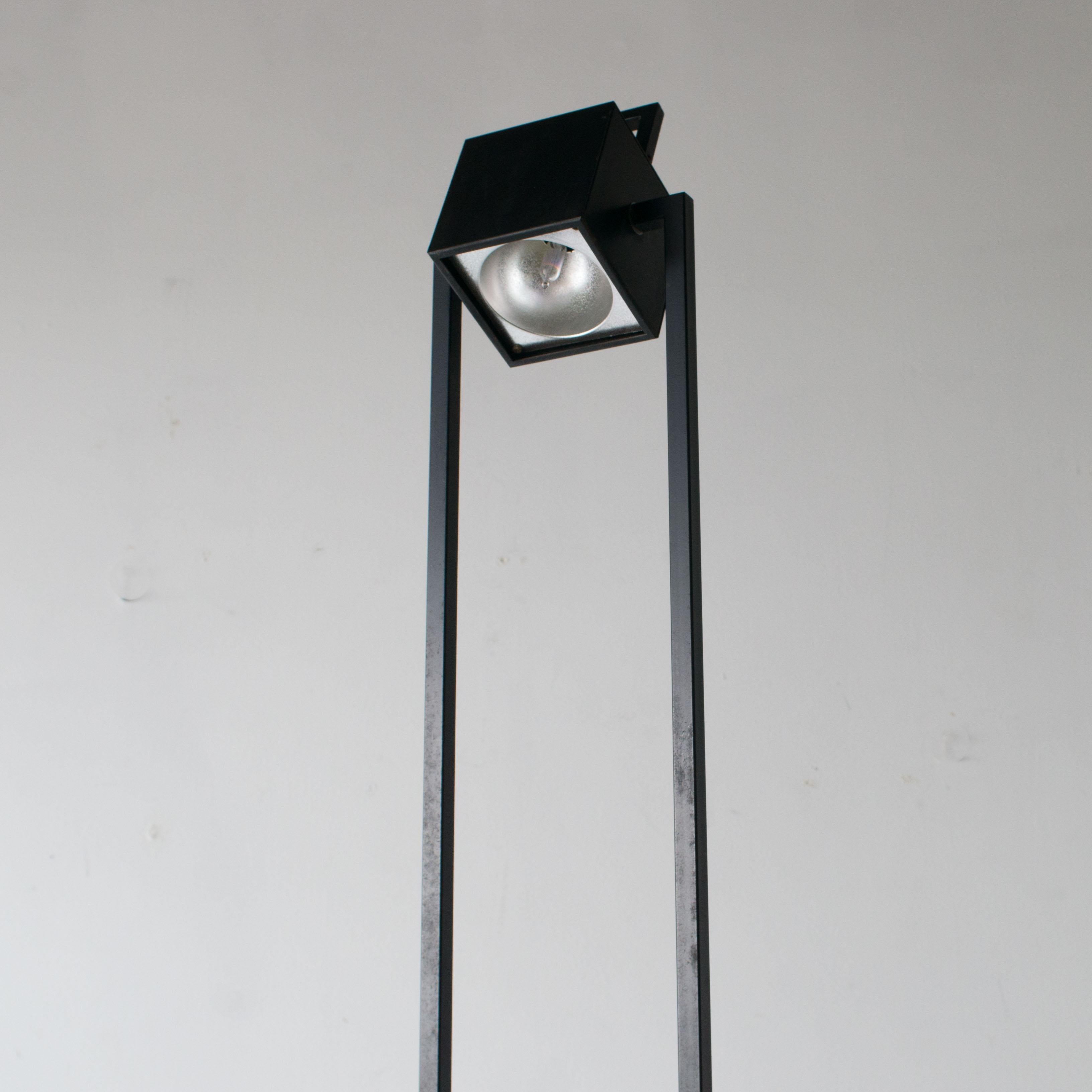 French SCE Floor Lamp Postmodern Minimal, 1980s