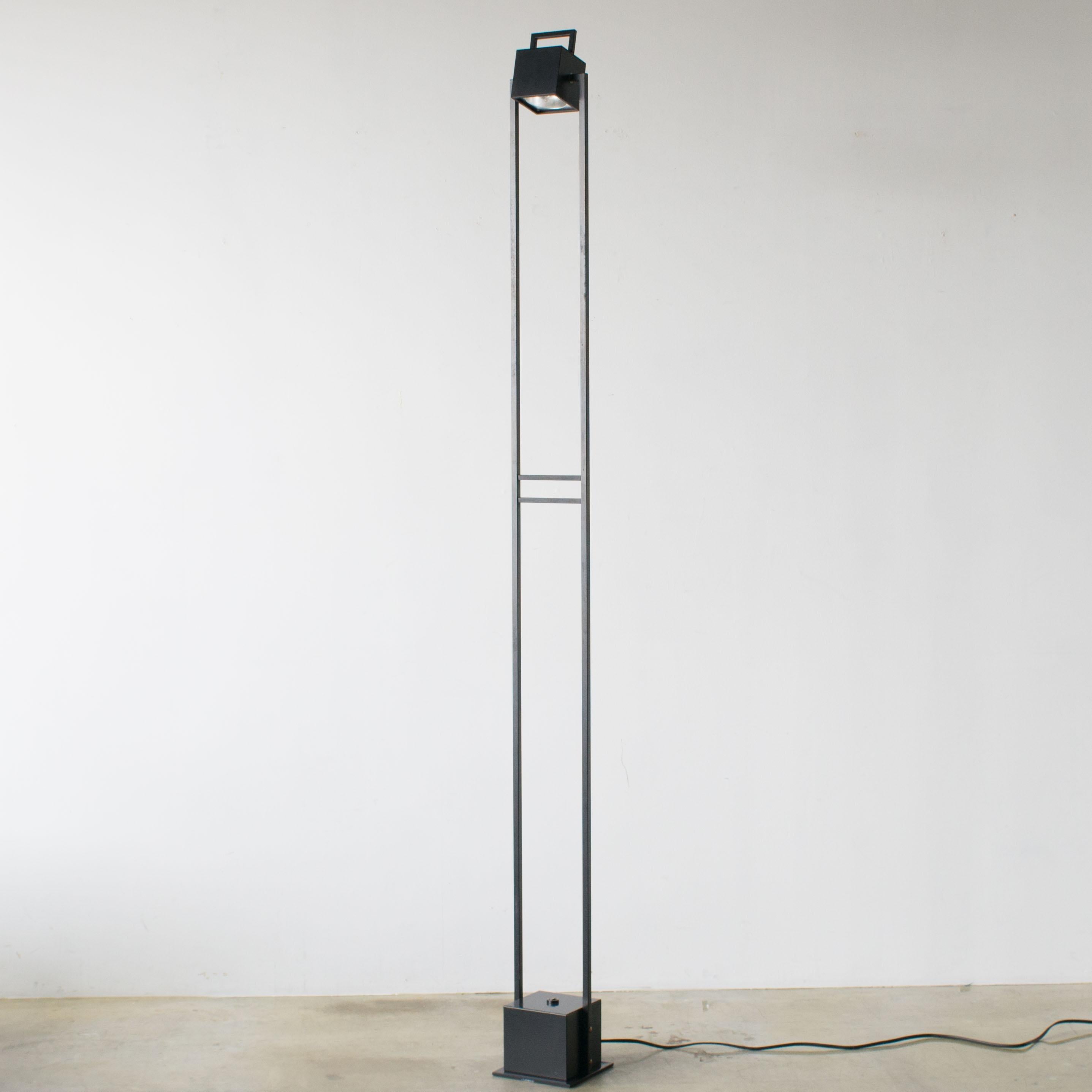 Steel SCE Floor Lamp Postmodern Minimal, 1980s