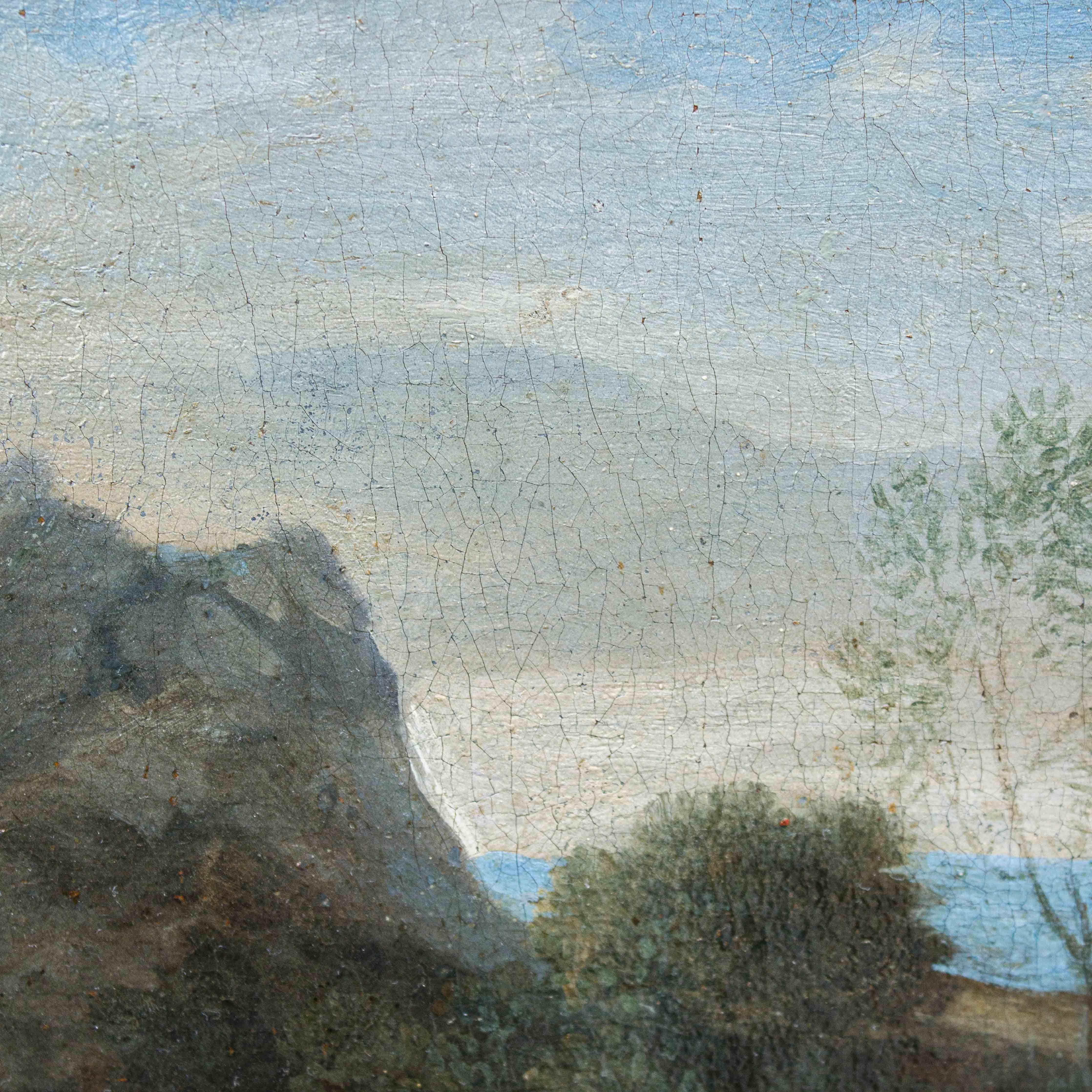 Scena biblica, olio su tela, seconda metà del XVII secolo 2