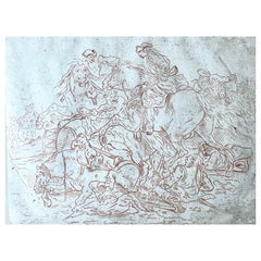 Scène bataille Larue