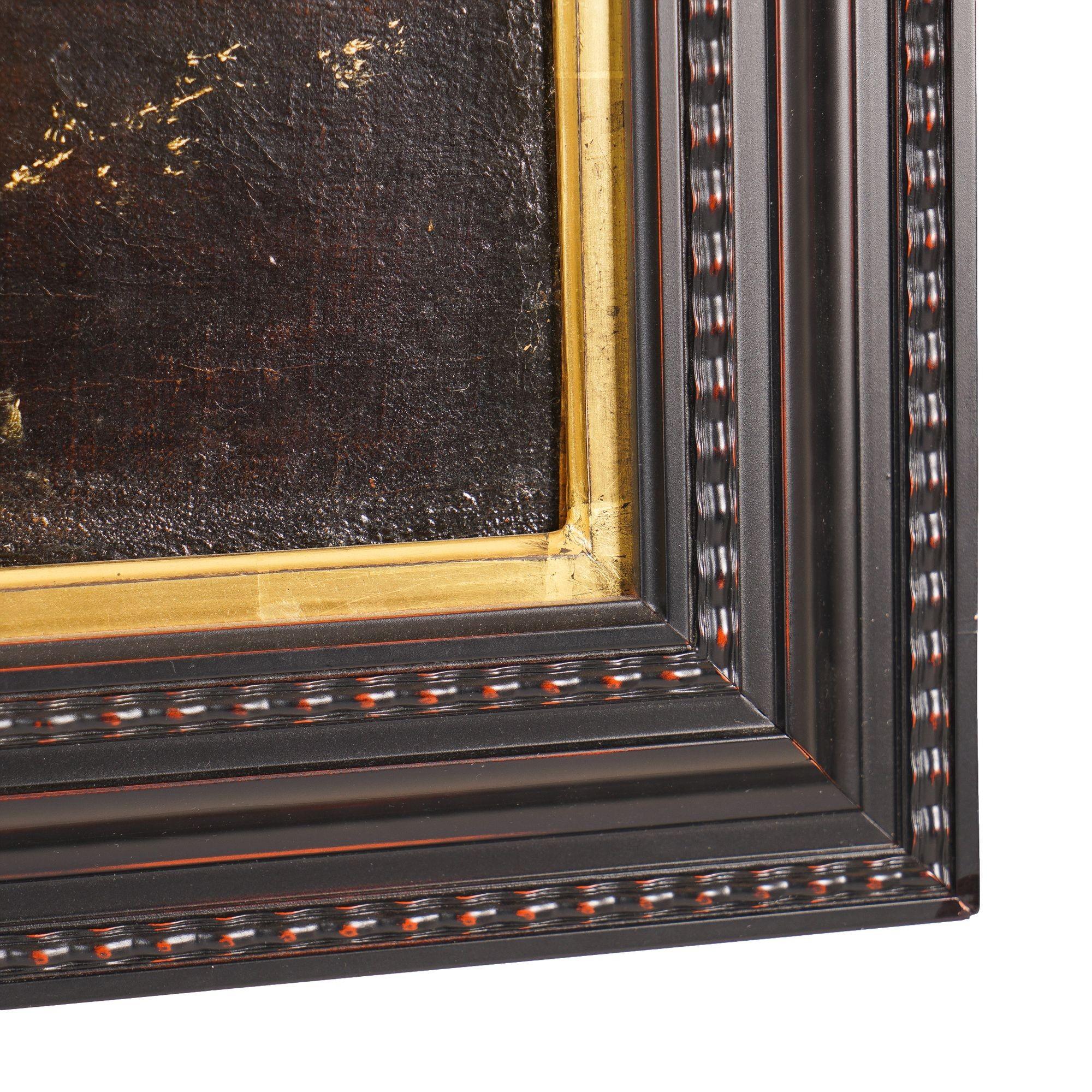 Szene einer Hirschjagd von Abraham Hondius, um 1660-80 (Niederländisch) im Angebot