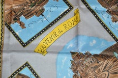 "Scenes of Roma With Black Borders" Scarf