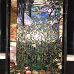 Scenic Stained Glass Window