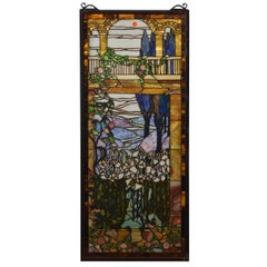 Scenic Stained Glass Window
