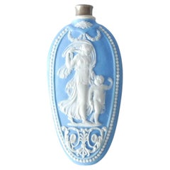 Scent, or Perfume, Bottle, in Pale Blue Jasperware, Wedgwood C1790