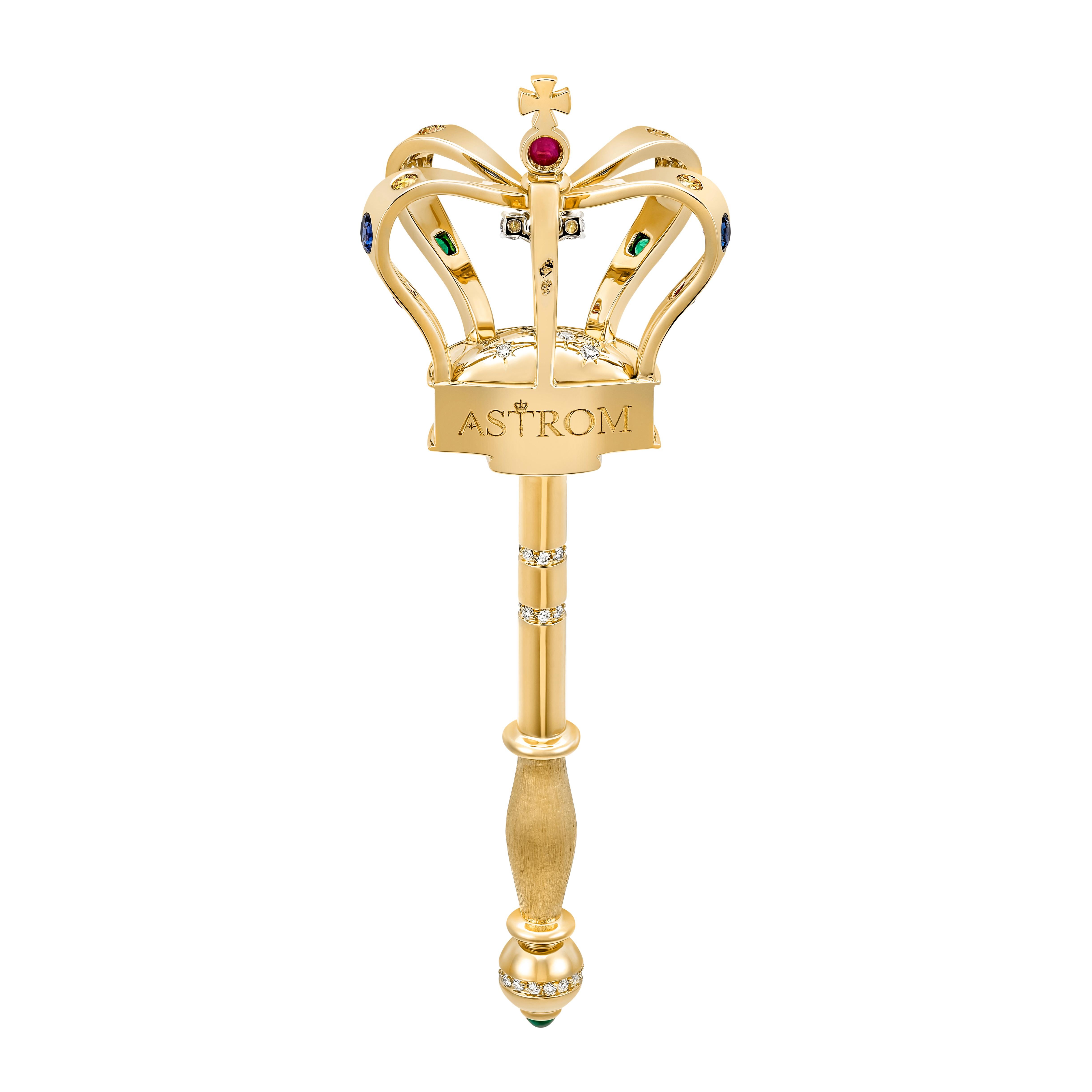 Zepter Das universelle Original, Diamanten, Saphire, Rubine und Smaragde für Damen oder Herren im Angebot