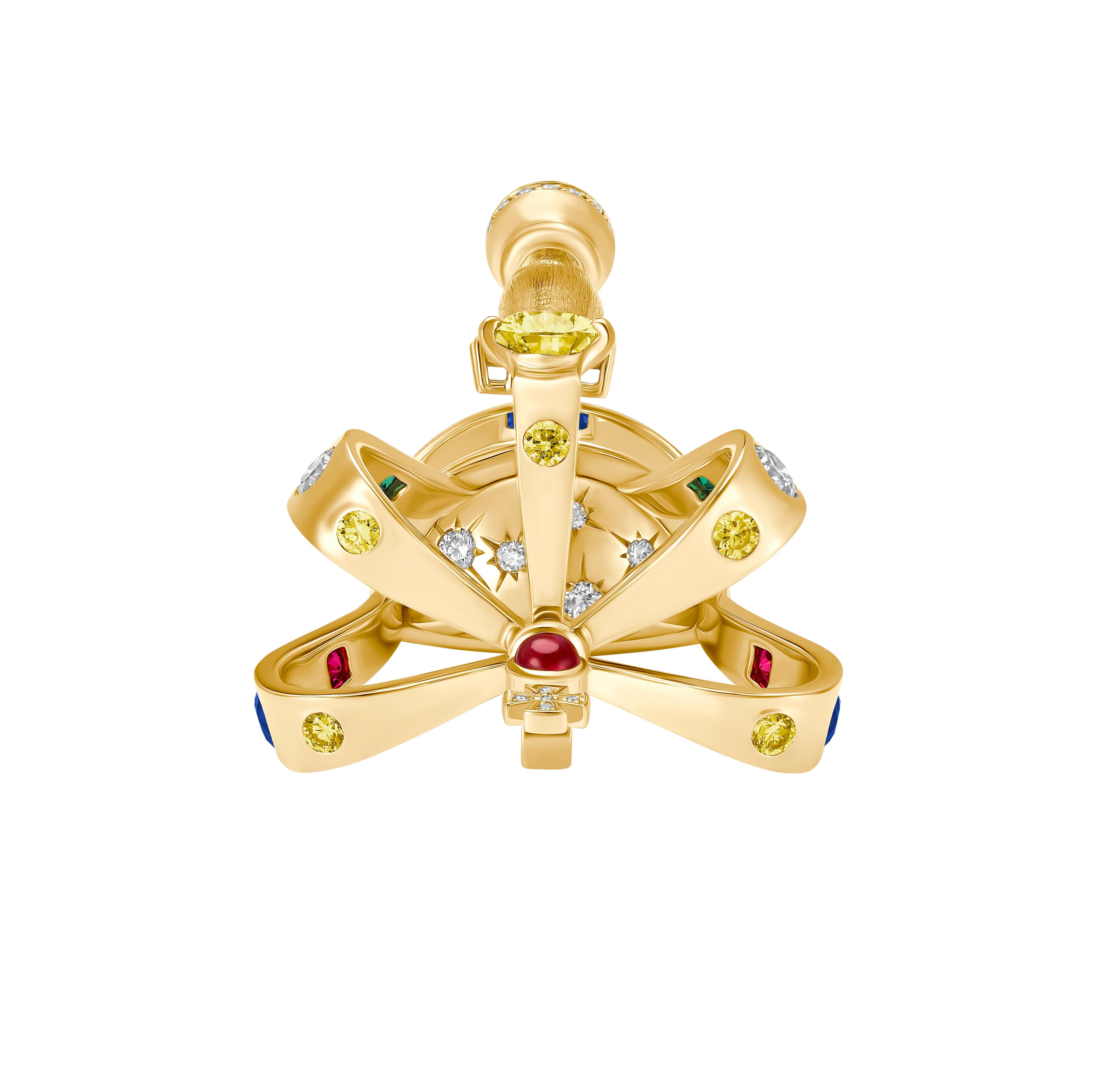 Zepter Das universelle Original, Diamanten, Saphire, Rubine und Smaragde im Angebot 1