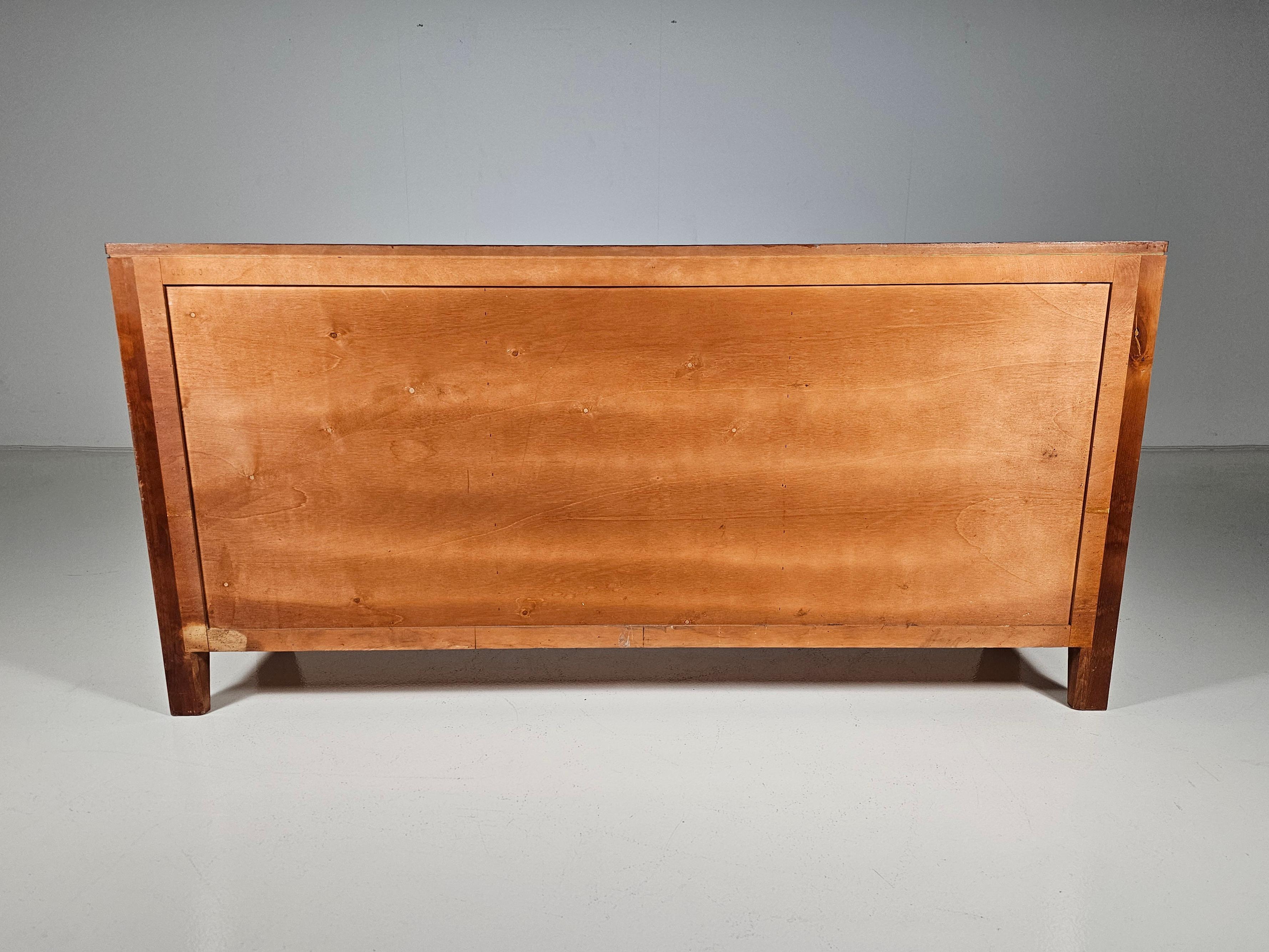 Schacchi sideboard in cherry wood by Morelato Italy, 1970s 7