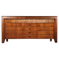 Schacchi sideboard in cherry wood by Morelato Italy, 1970s