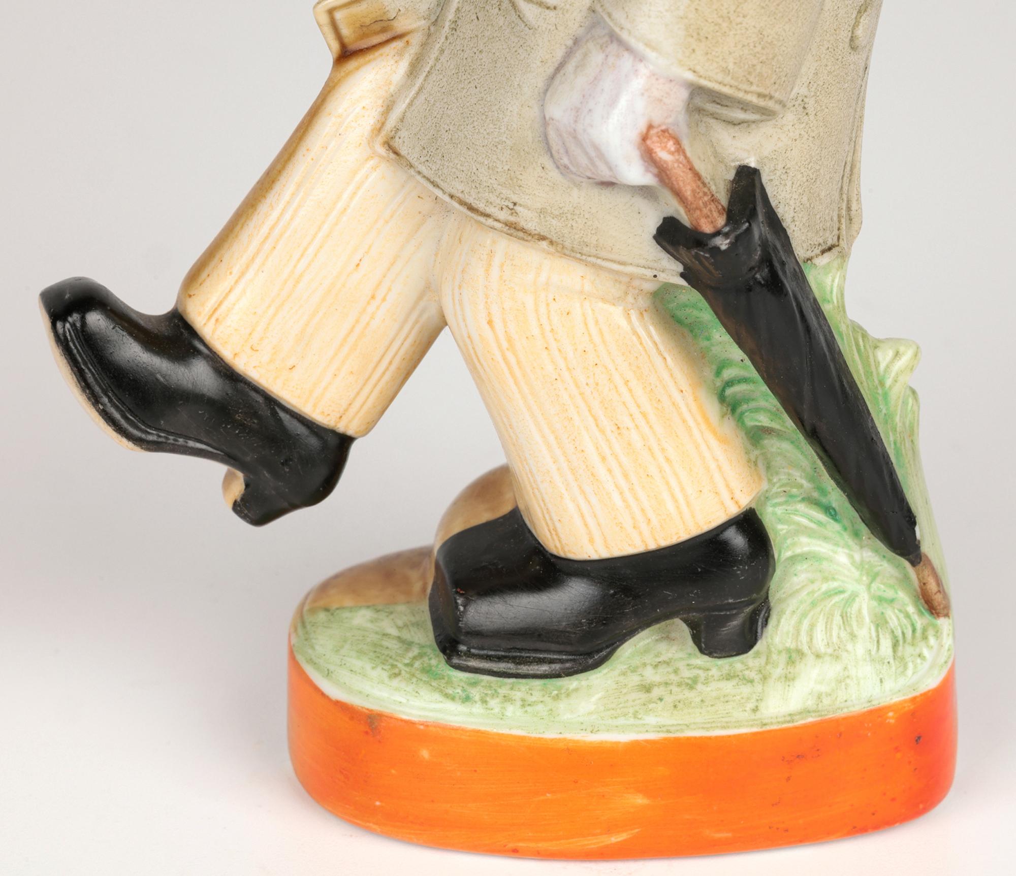 20th Century Schafer & Vater Rare What a Night Porcelain Novelty Figure For Sale