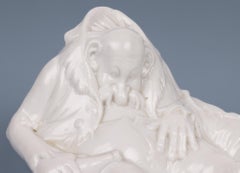 Antique German Porcelain Dish by Schafer & Vater, Circa 1890