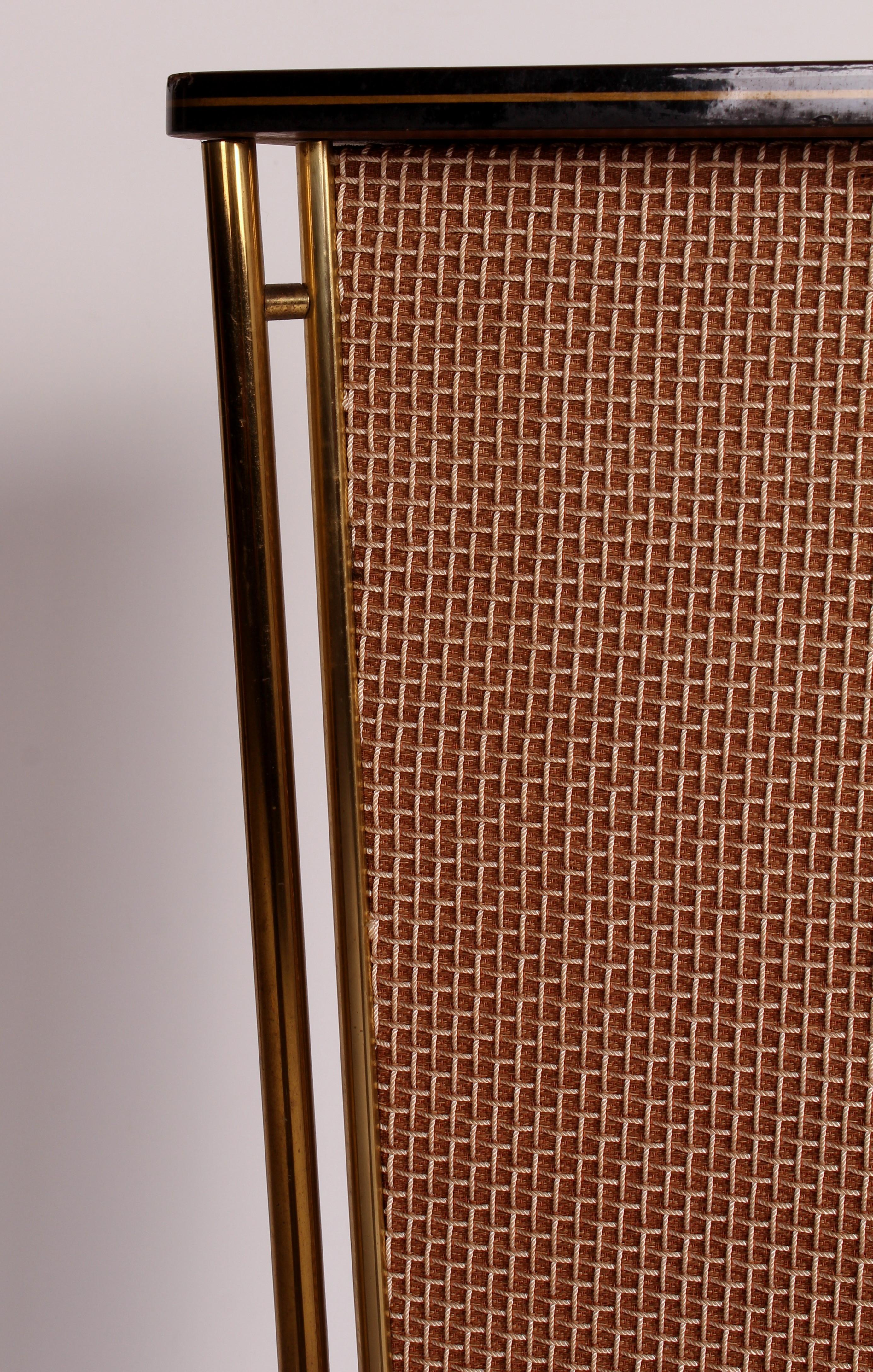 German Schaub Lorenz Stereovox-S 50s 60s Floorstanding Side Table Speaker Walnut