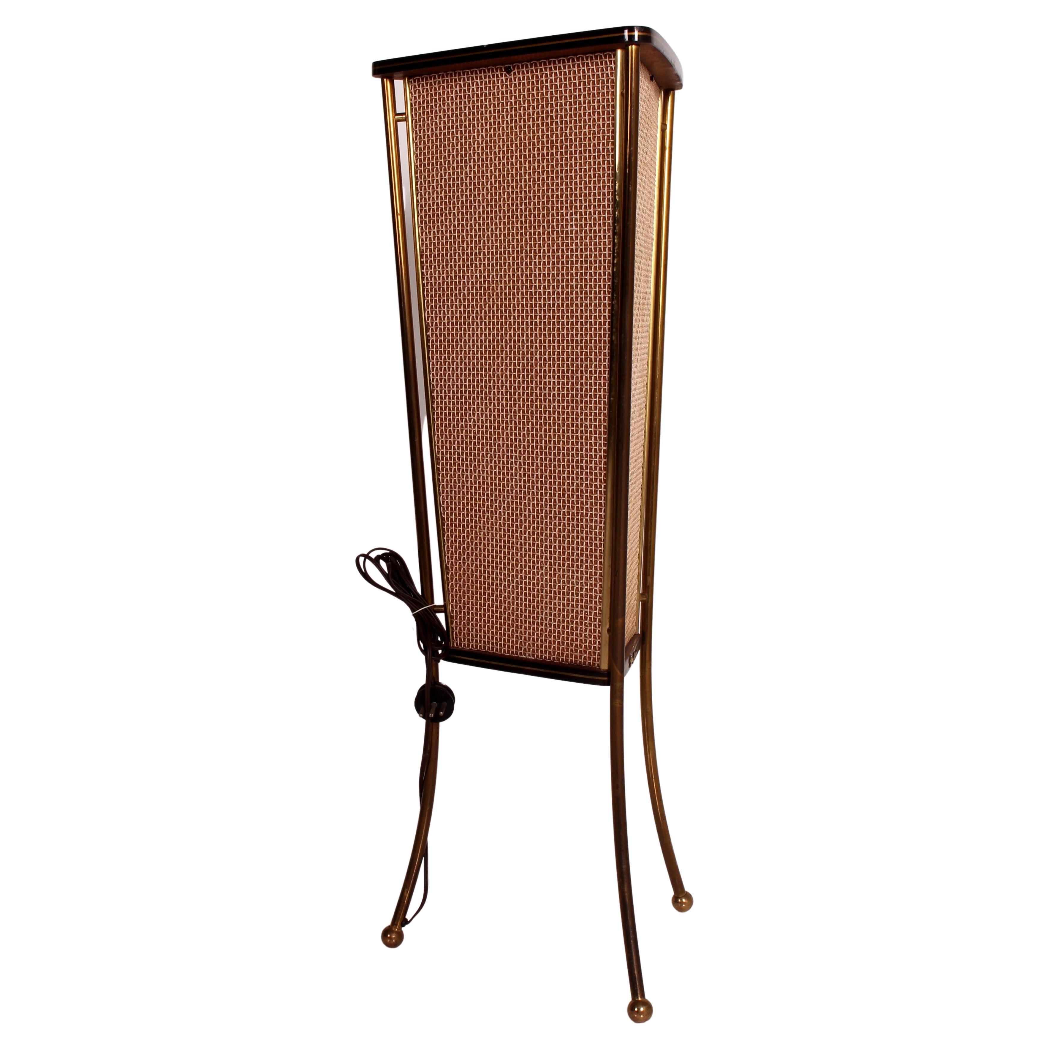 Schaub Lorenz Stereovox-S 50s 60s Floorstanding Side Table Speaker Walnut  For Sale at 1stDibs