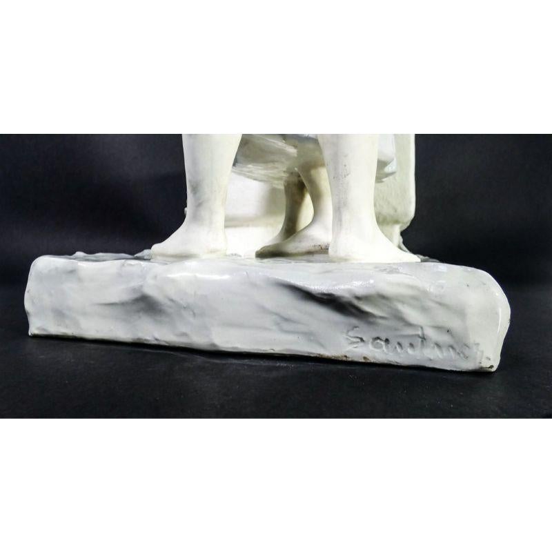 Schauer Ceramic Sculpture, Sculptor Franz Sautner For Sale 2