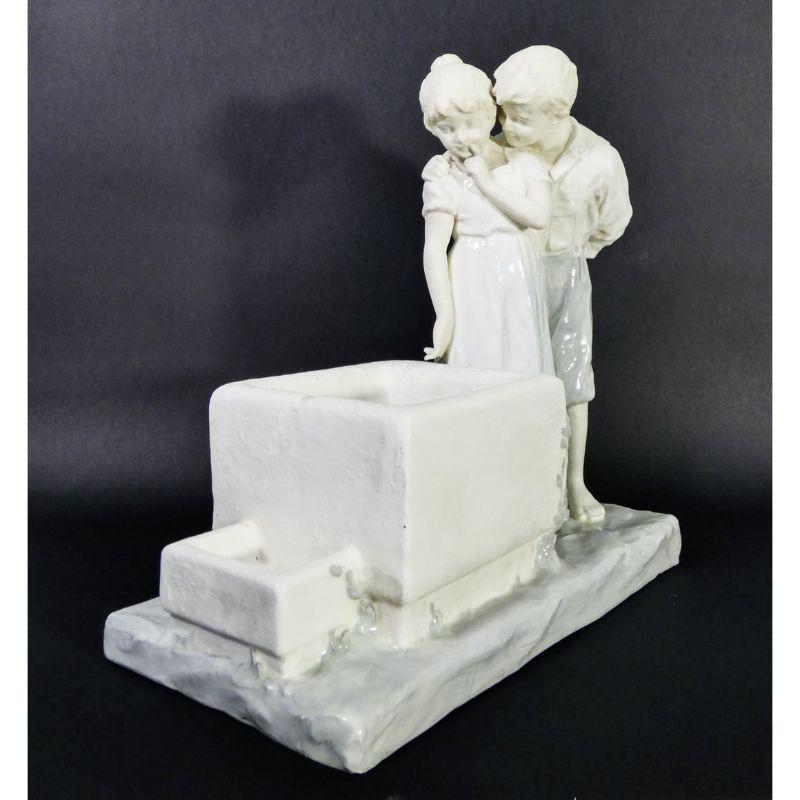 Austrian Schauer Ceramic Sculpture, Sculptor Franz Sautner For Sale