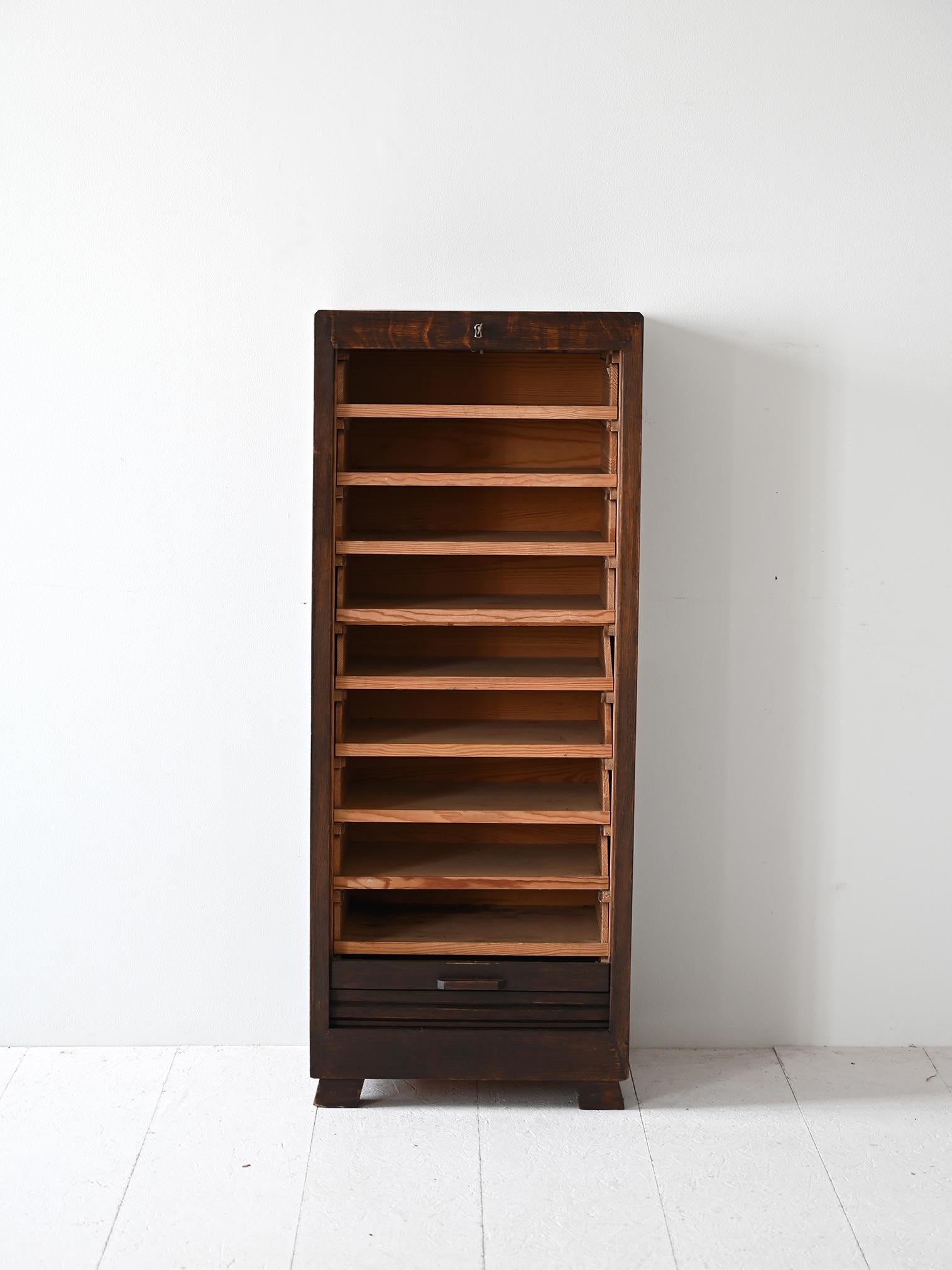 Scandinavian Modern Vintage Scandinavian filing cabinet For Sale