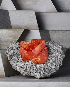 Scheelite on Muscovite, China