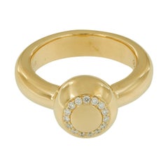 Scheffel, Schmuck Bubbles Collection 18 Karat Gold and Diamond Ring