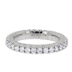 Scheffel, Schmuck Stretchable 18 Karat Gold and Diamond Eternity Ring