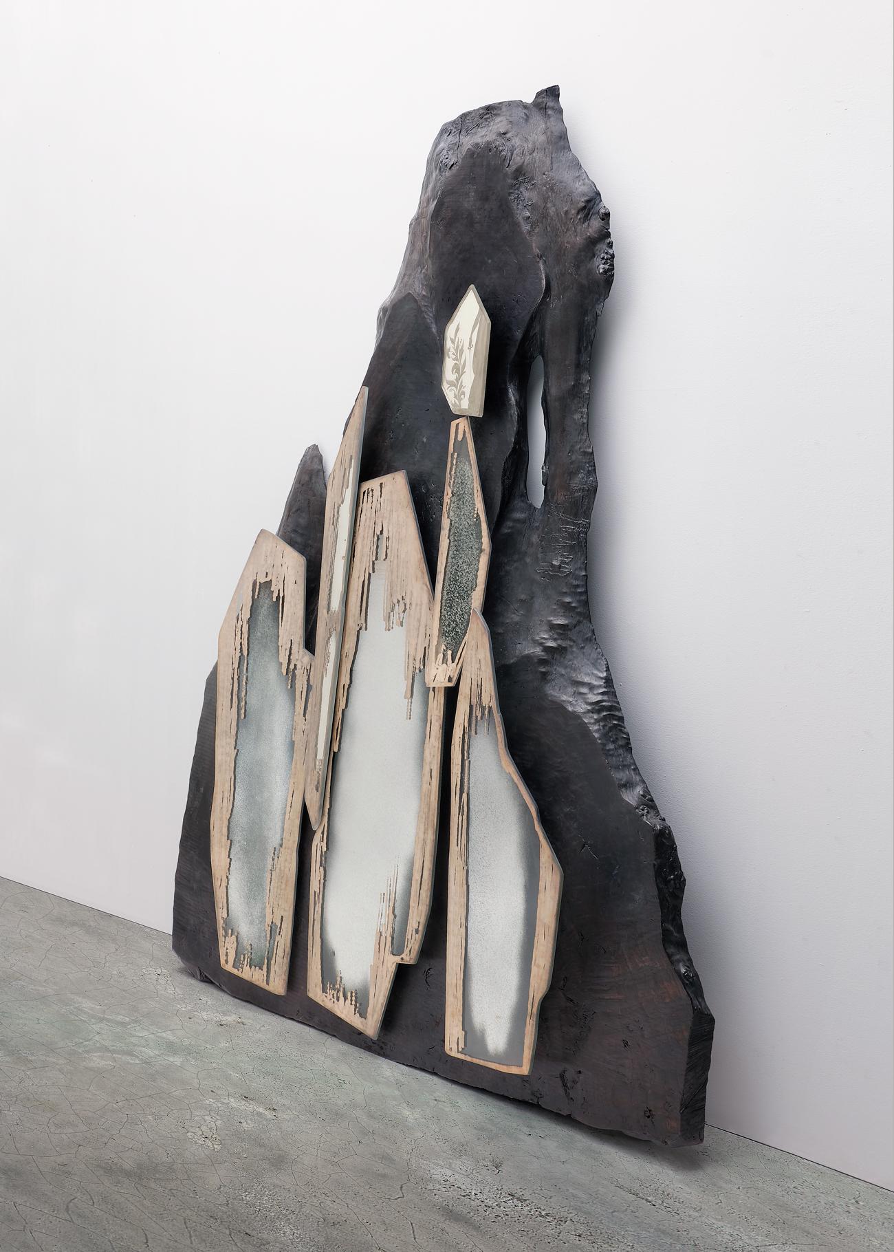 Postmoderno Specchio Schegge di Vetralia in vendita