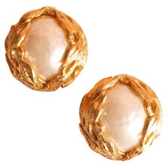 Scherrer earrings by Jean-Louis Scherrer circa 1990