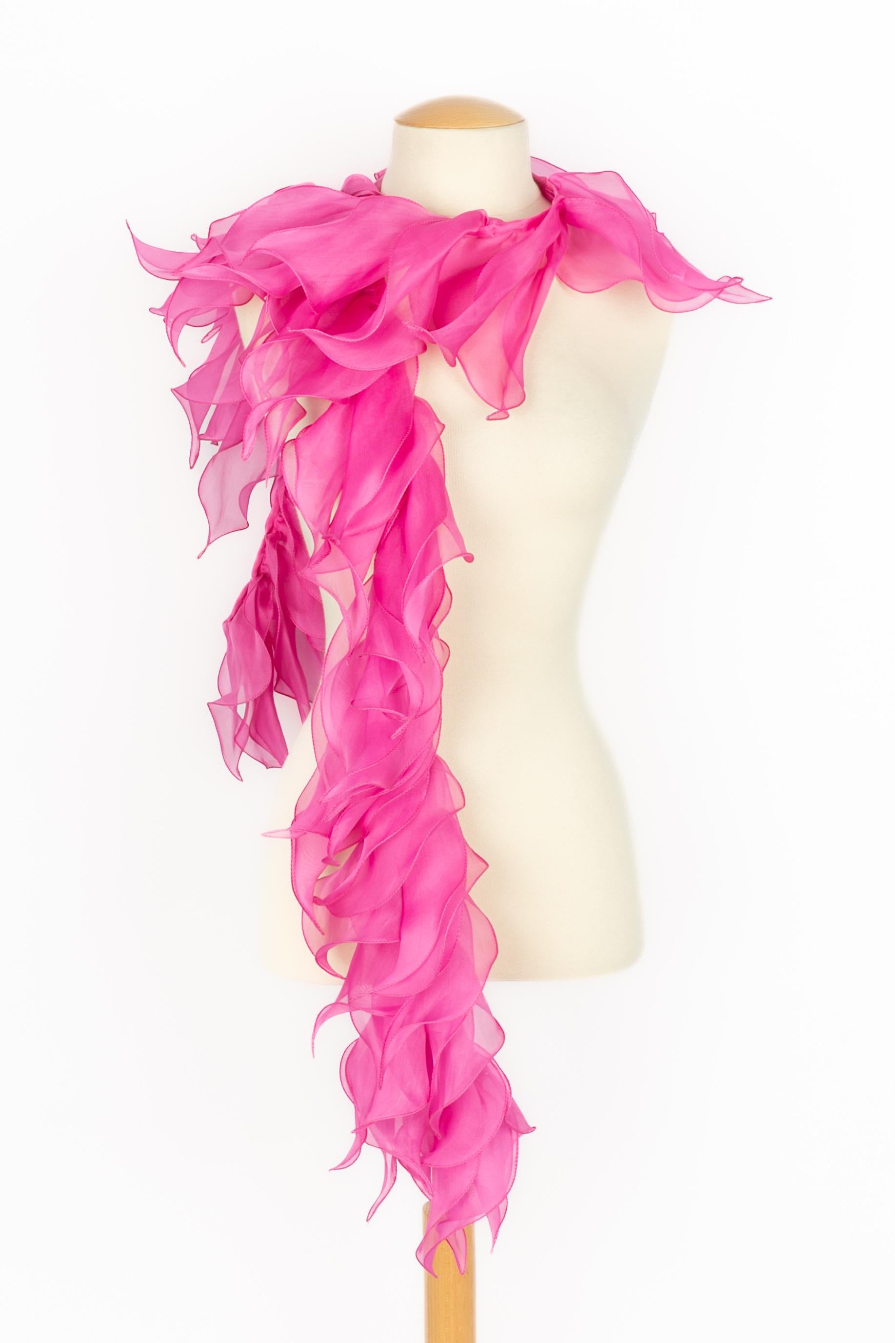 Estola de seda Scherrer (Atribuida a) Rosa en venta