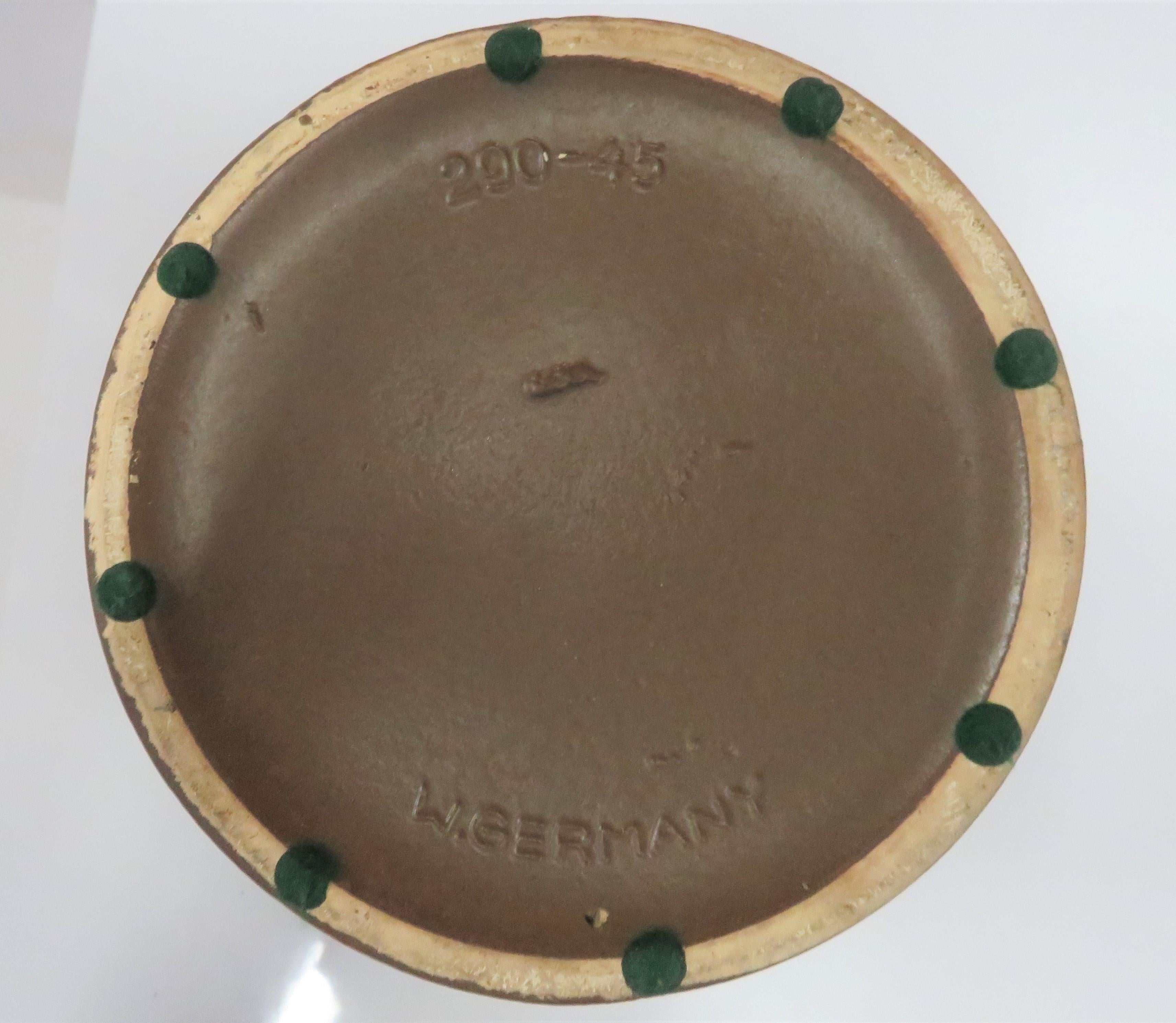 Scheurich-Stehvase aus Keramik, Mid-Century Modern, Deutschland, 1960er Jahre im Angebot 1