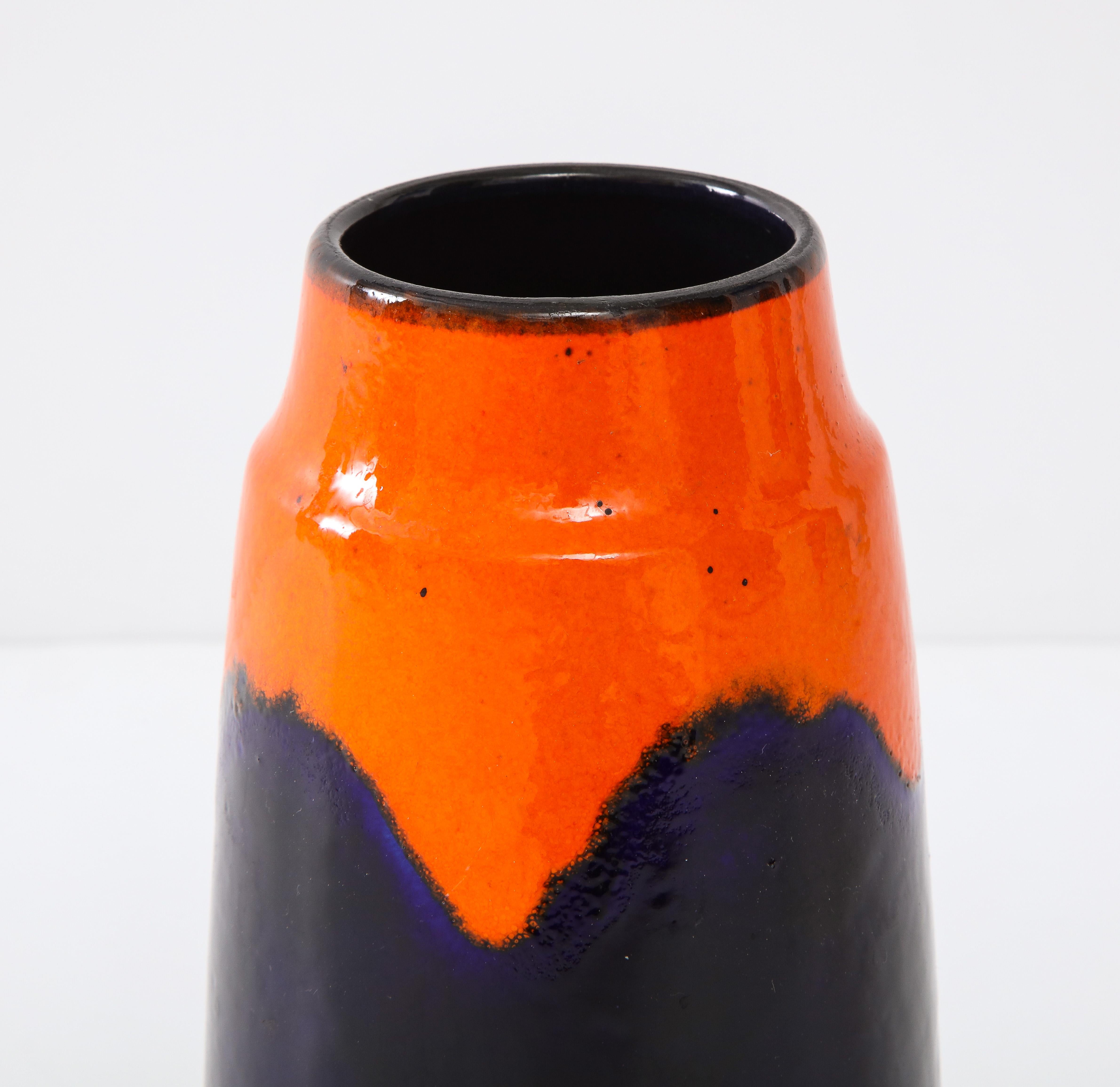 Scheurich Keramik Ceramic Glazed Vase For Sale 1